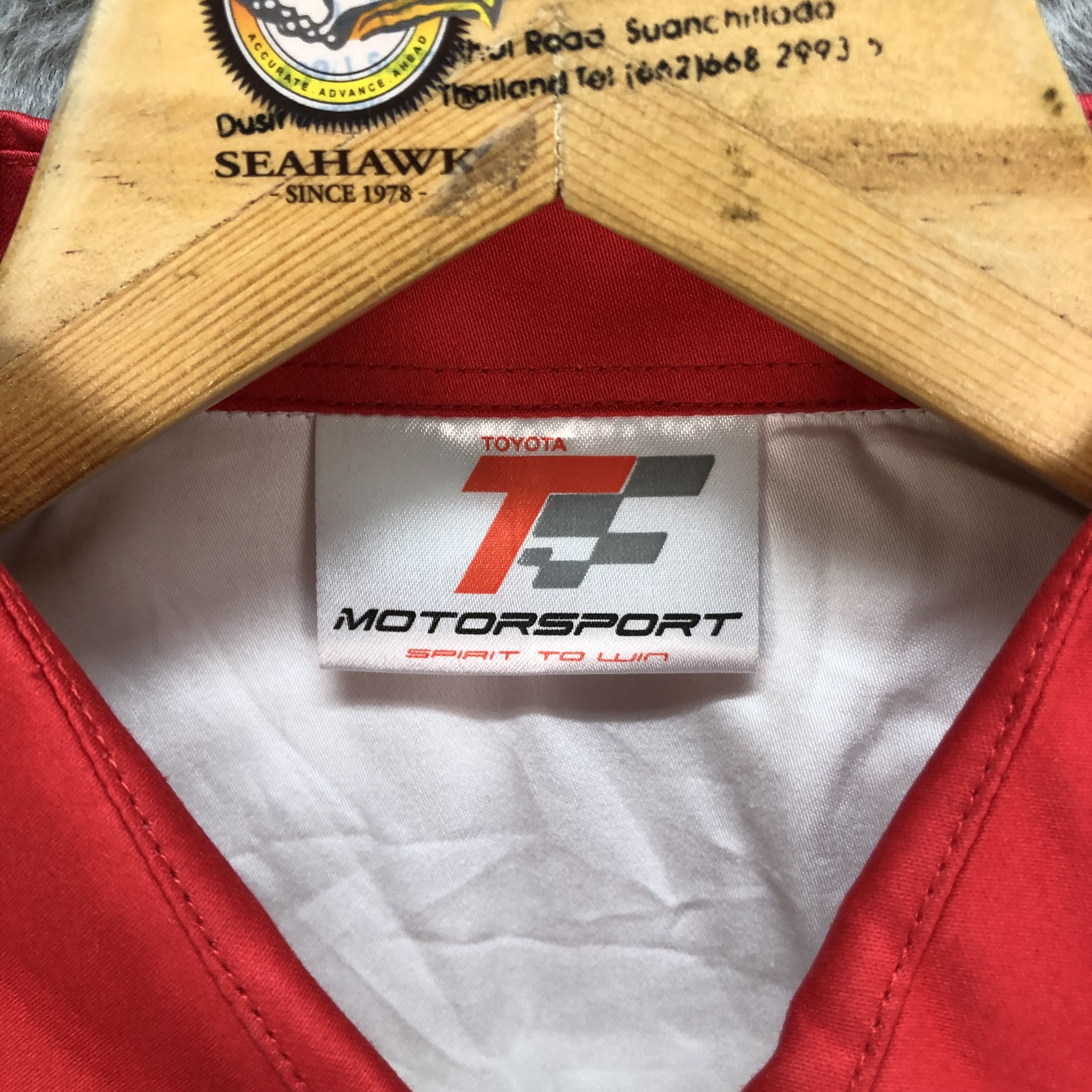 Japanese Brand Toyota TRD Motorsport Uniform Button Ups Shirts #6086-44 Size US M / EU 48-50 / 2 - 8 Thumbnail