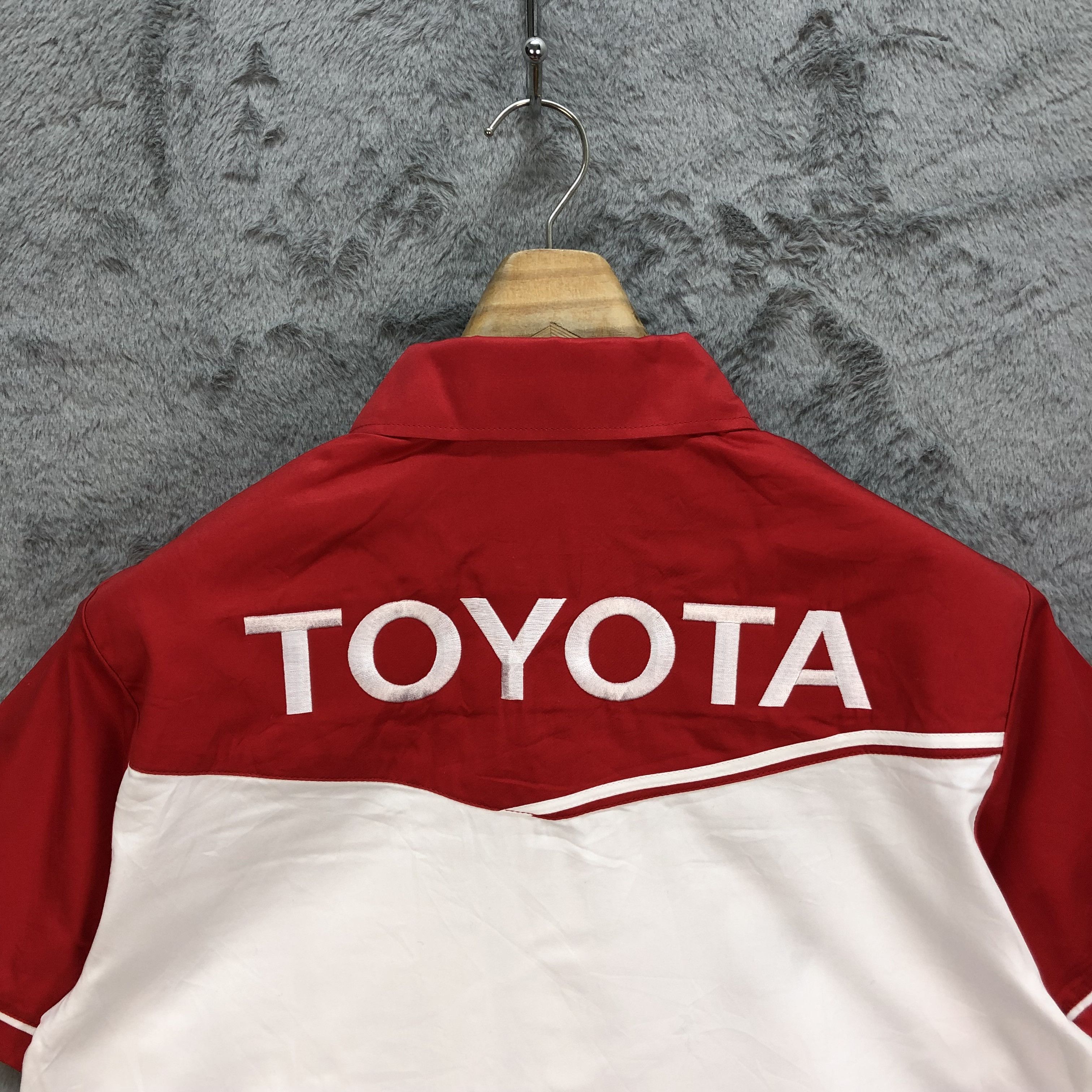 Japanese Brand Toyota TRD Motorsport Uniform Button Ups Shirts #6086-44 Size US M / EU 48-50 / 2 - 11 Thumbnail