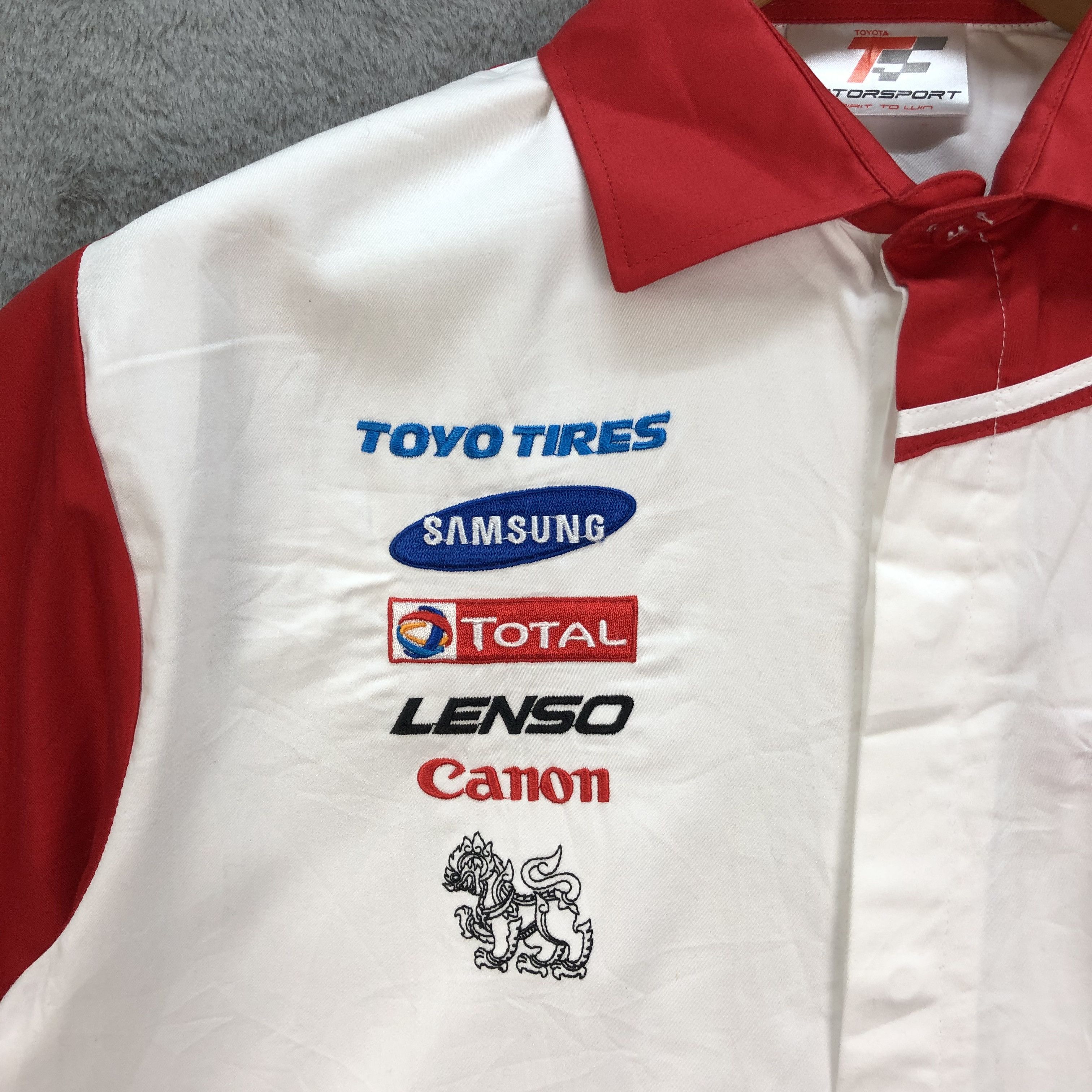 Japanese Brand Toyota TRD Motorsport Uniform Button Ups Shirts #6086-44 Size US M / EU 48-50 / 2 - 3 Thumbnail