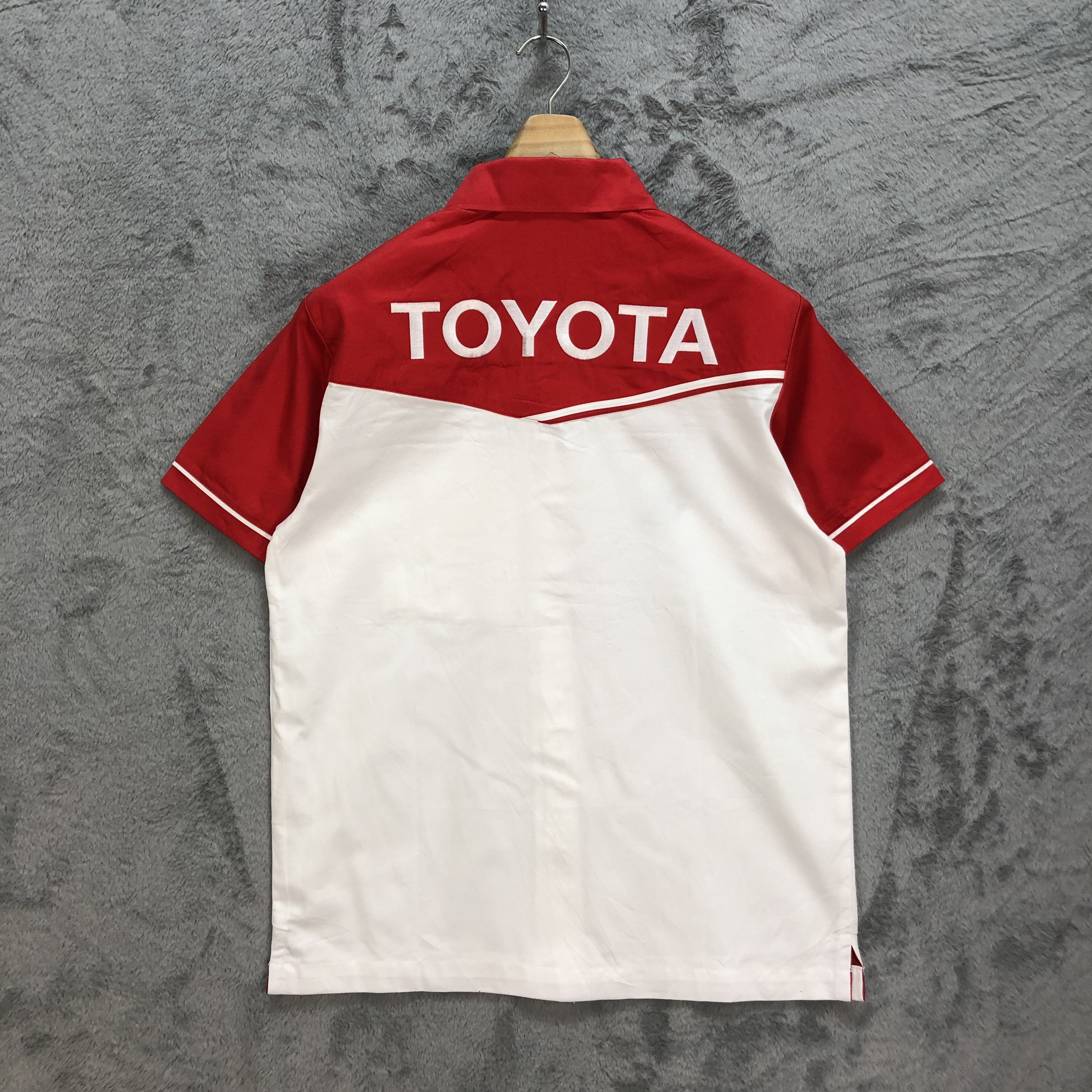 Japanese Brand Toyota TRD Motorsport Uniform Button Ups Shirts #6086-44 Size US M / EU 48-50 / 2 - 10 Thumbnail