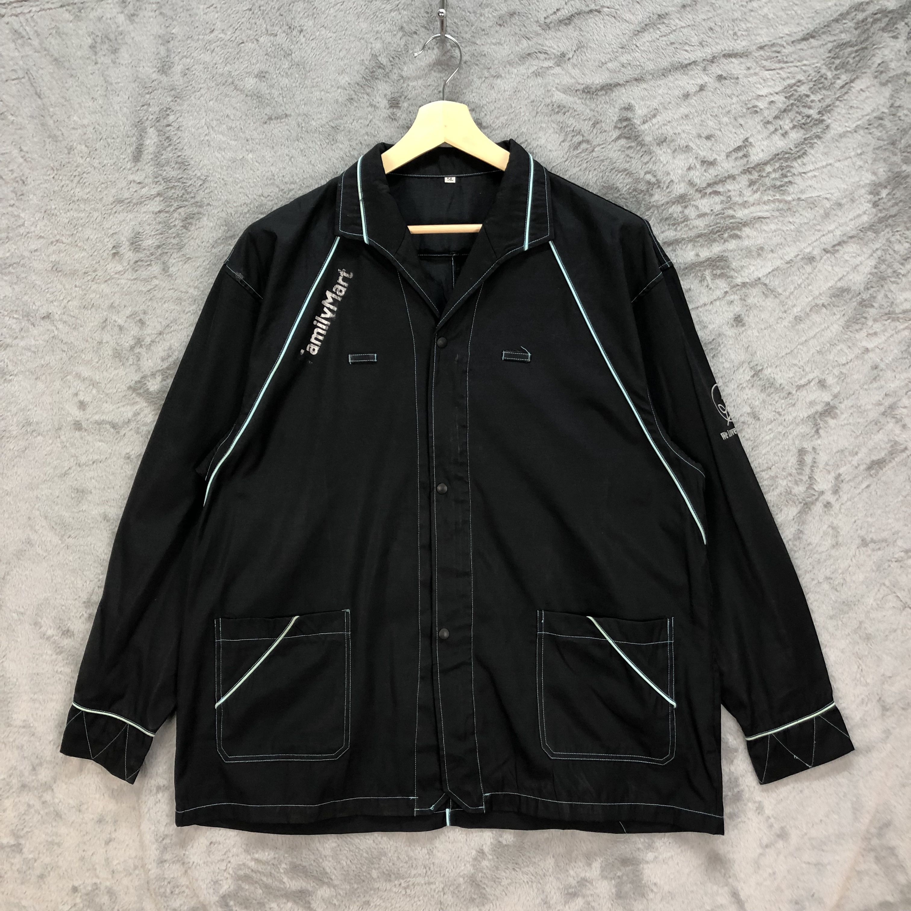 Other Vintage 90s Family Mart Long Sleeve Uniform Jacket #6061-219 Size US XL / EU 56 / 4 - 1 Thumbnail
