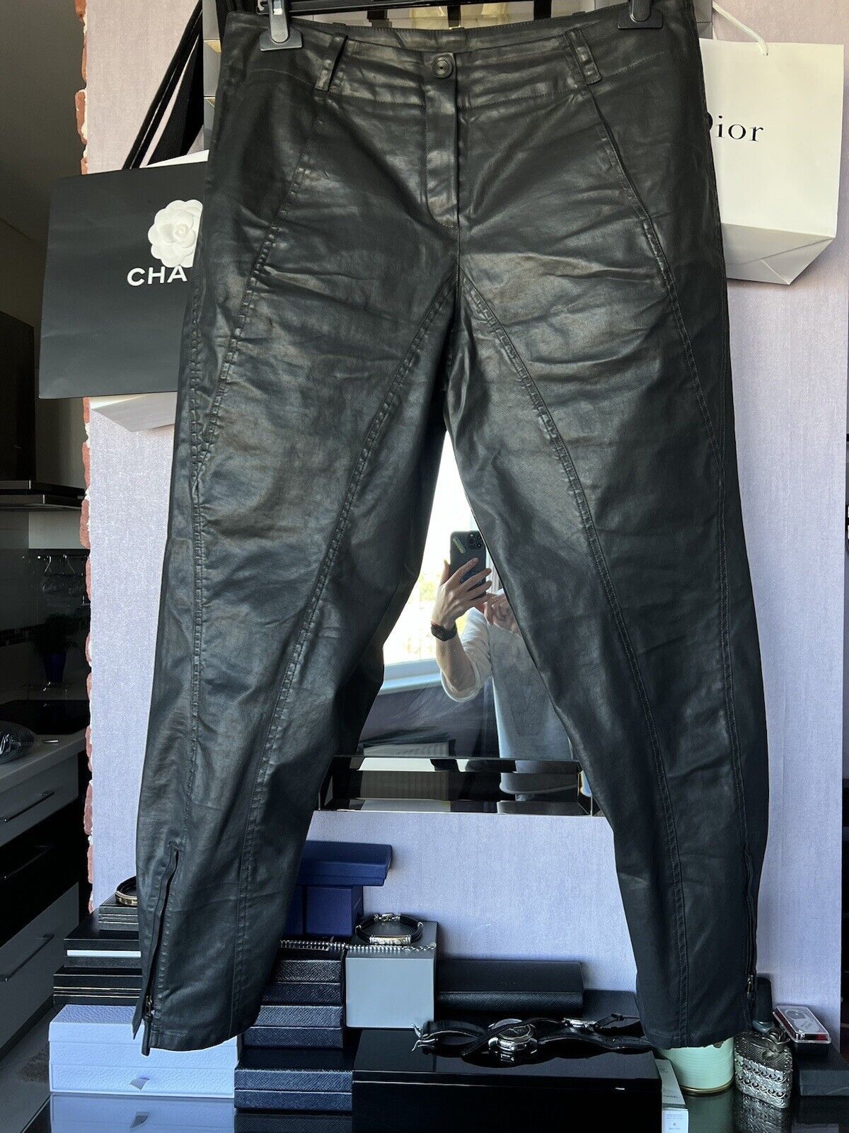 Annette Gortz Annette Görtz Pants Cotton Blend Size 42 Size 34" / US 12 / IT 48 - 3 Thumbnail