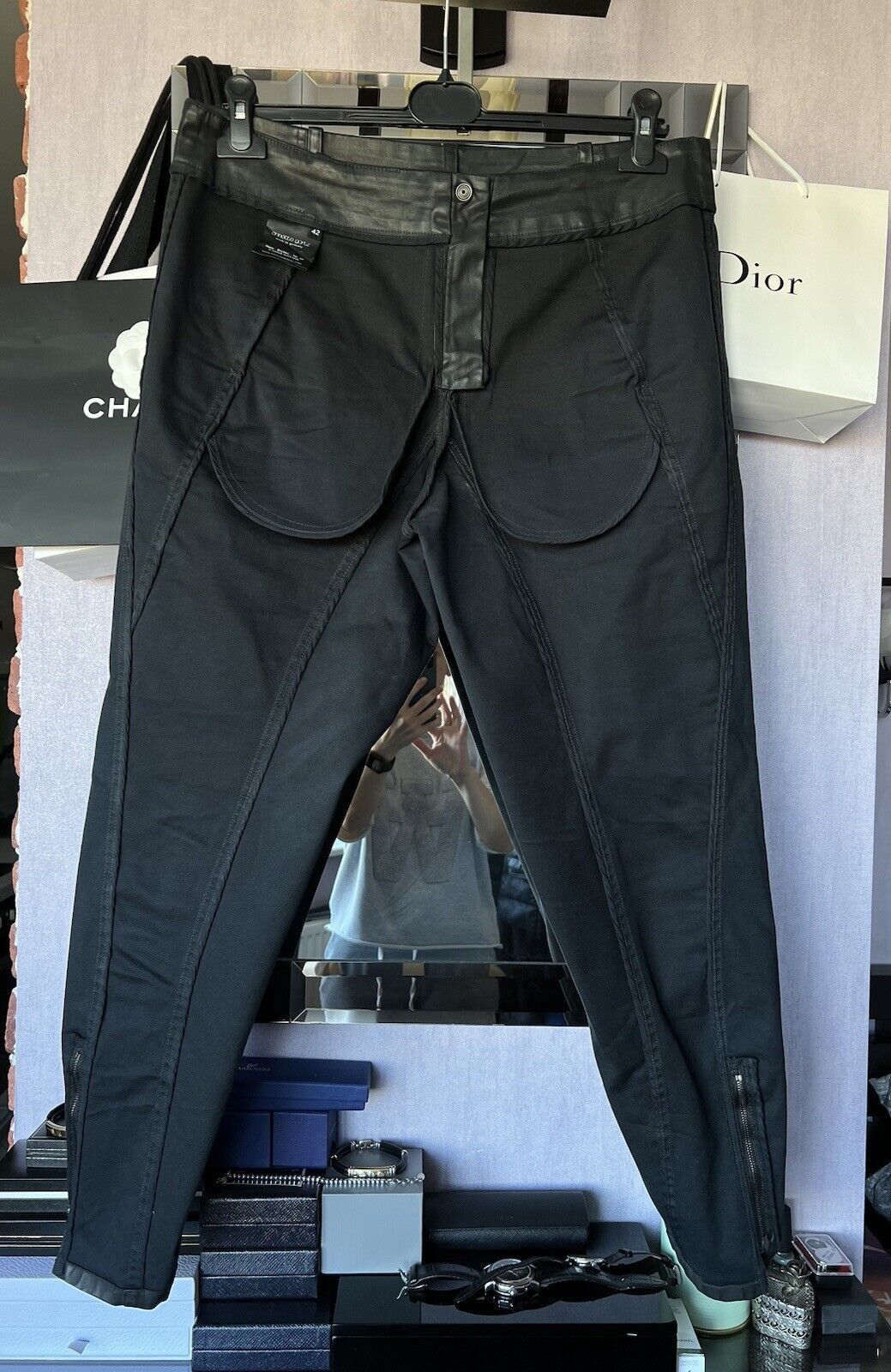 Annette Gortz Annette Görtz Pants Cotton Blend Size 42 Size 34" / US 12 / IT 48 - 5 Thumbnail