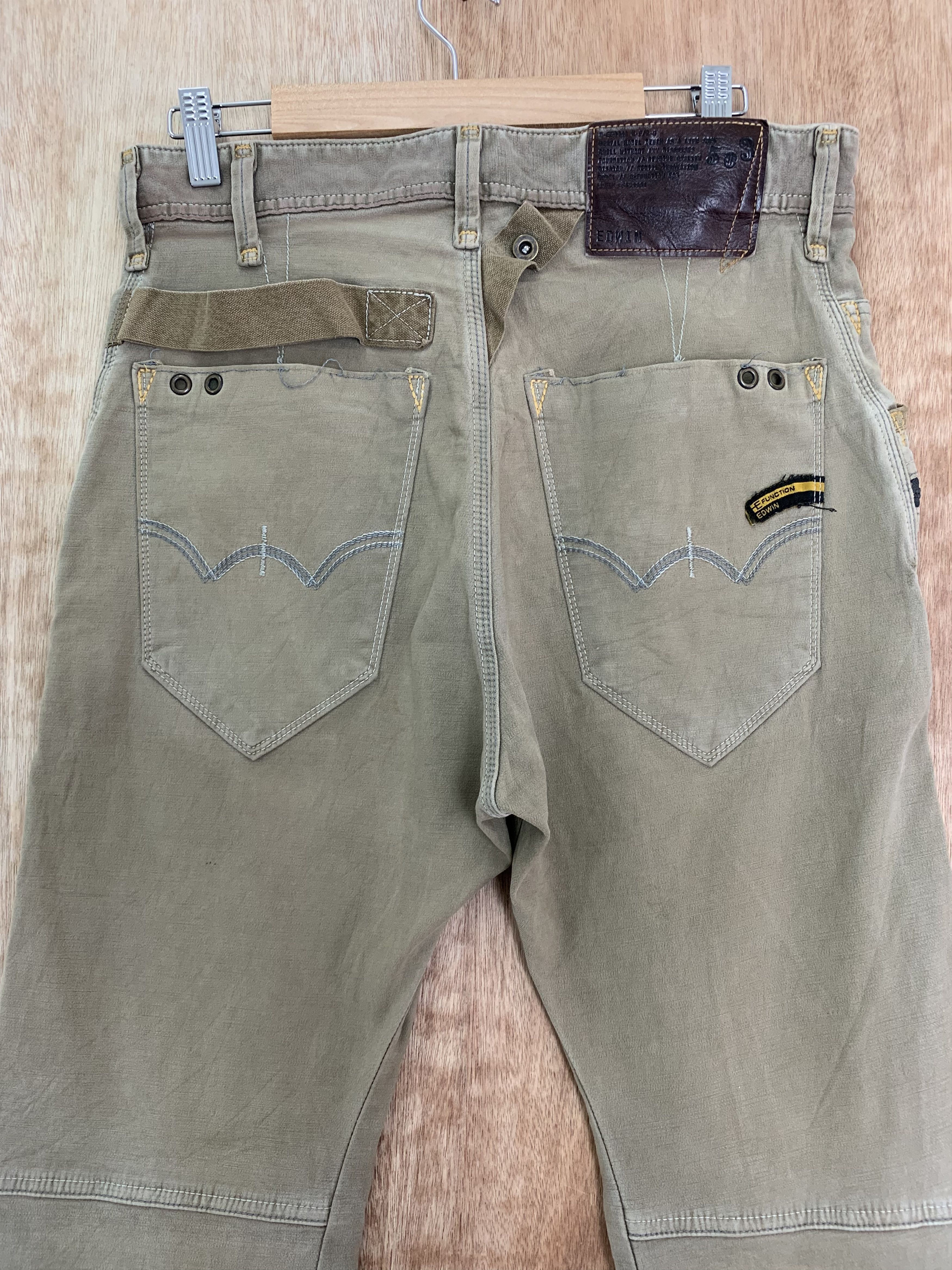 Edwin Cargo Pants Edwin Curve Knee Multipocket Travis Scott Style Size US 30 / EU 46 - 11 Thumbnail