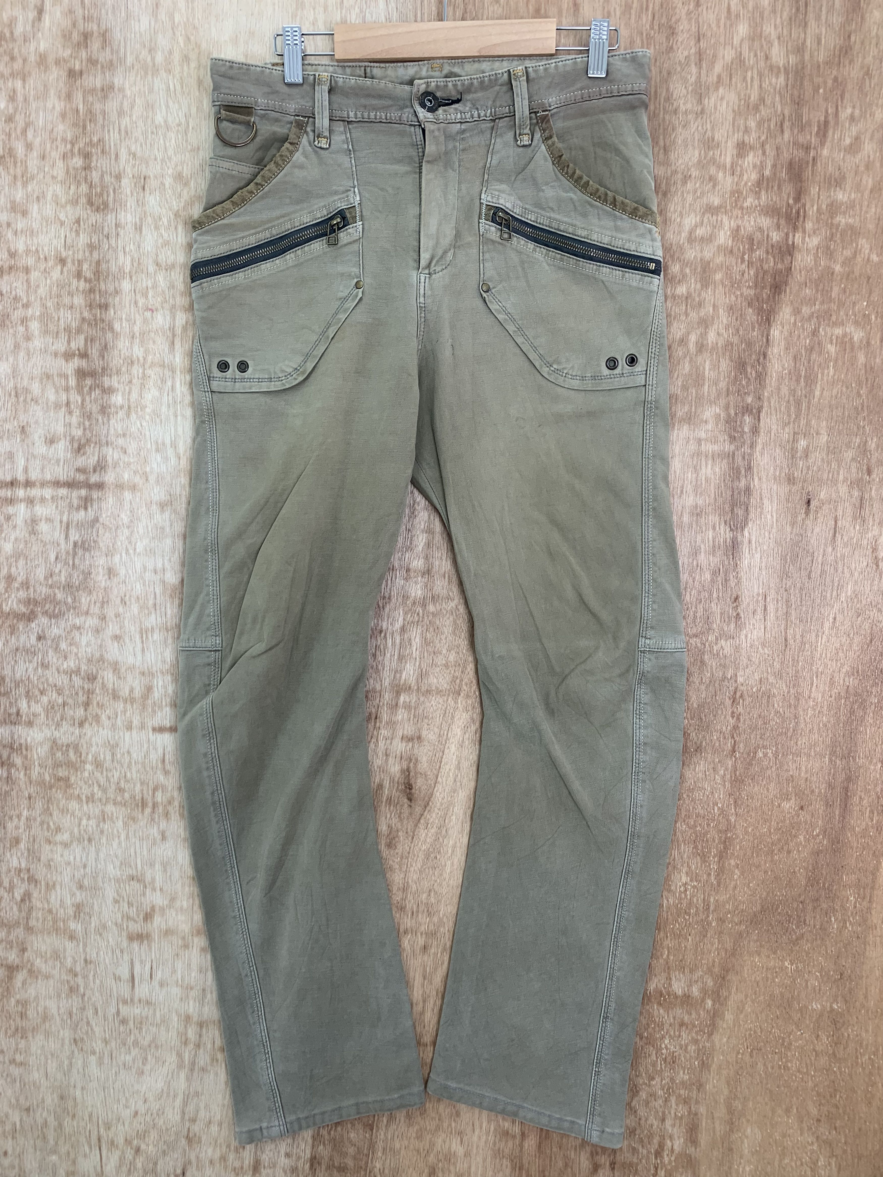 Edwin Cargo Pants Edwin Curve Knee Multipocket Travis Scott Style Size US 30 / EU 46 - 1 Thumbnail