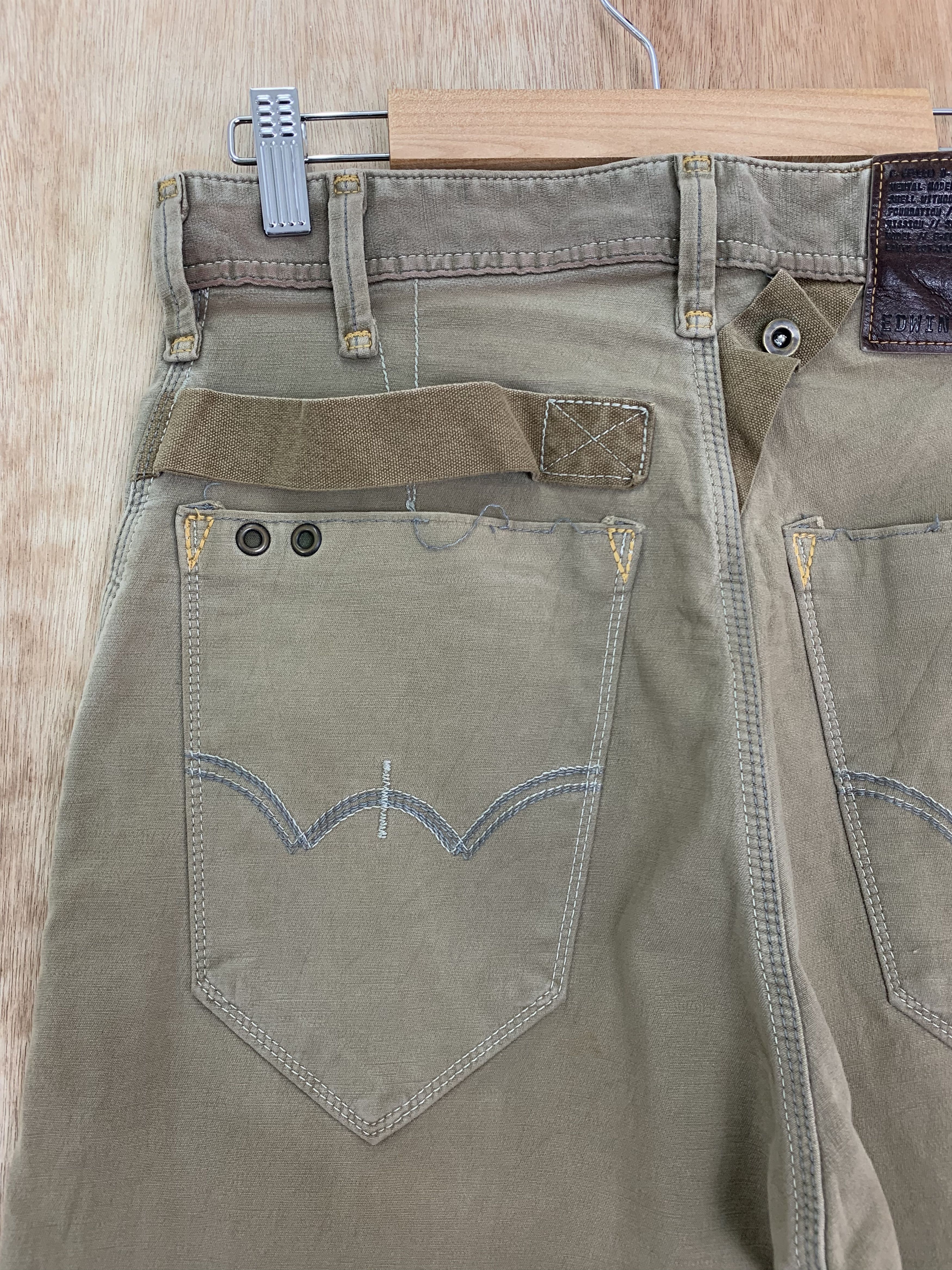 Edwin Cargo Pants Edwin Curve Knee Multipocket Travis Scott Style Size US 30 / EU 46 - 13 Thumbnail