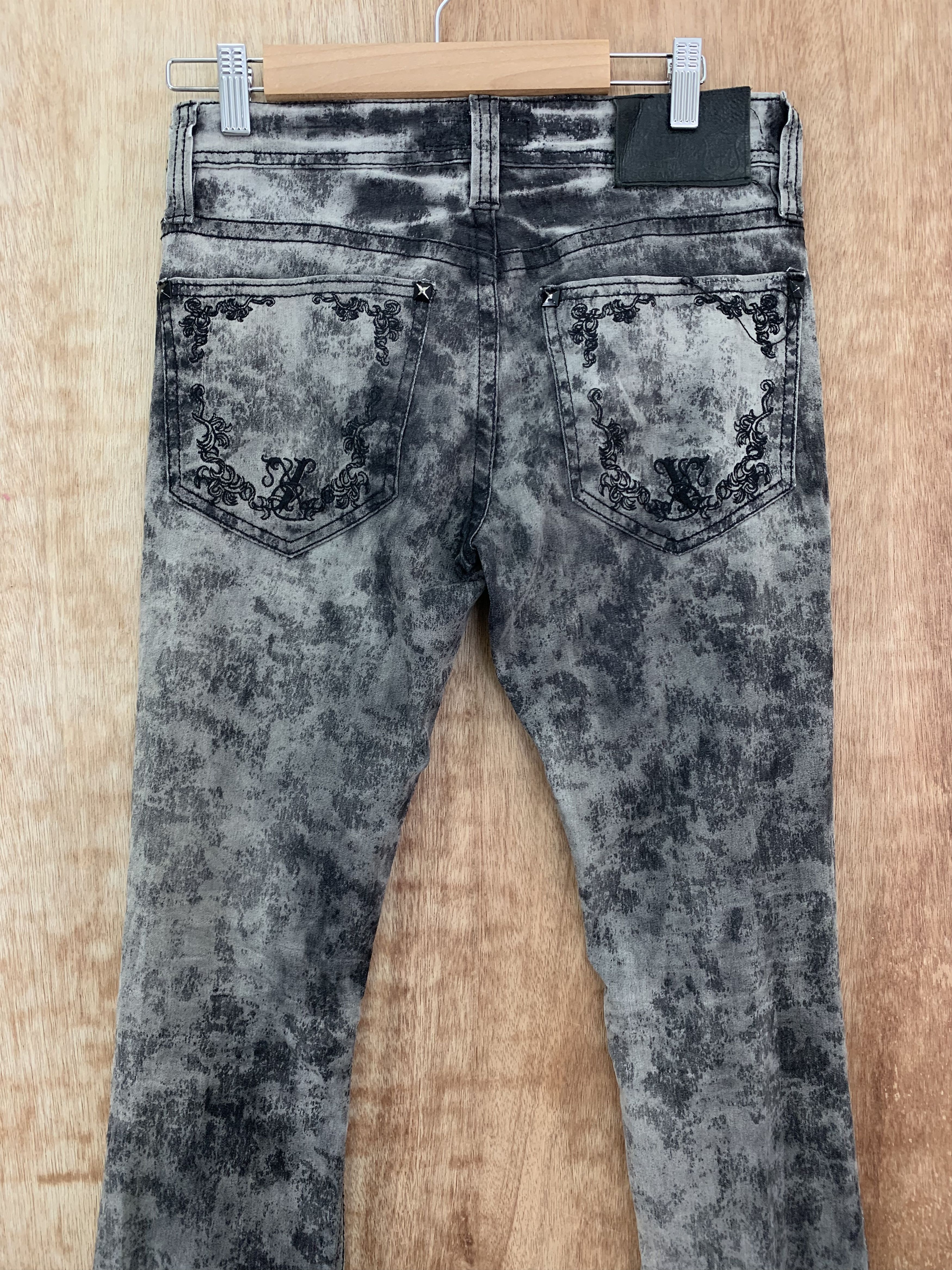 Japanese Brand Xfrm Slim Fit Pants Vintage Distressed Faded Colour Size US 28 / EU 44 - 13 Thumbnail