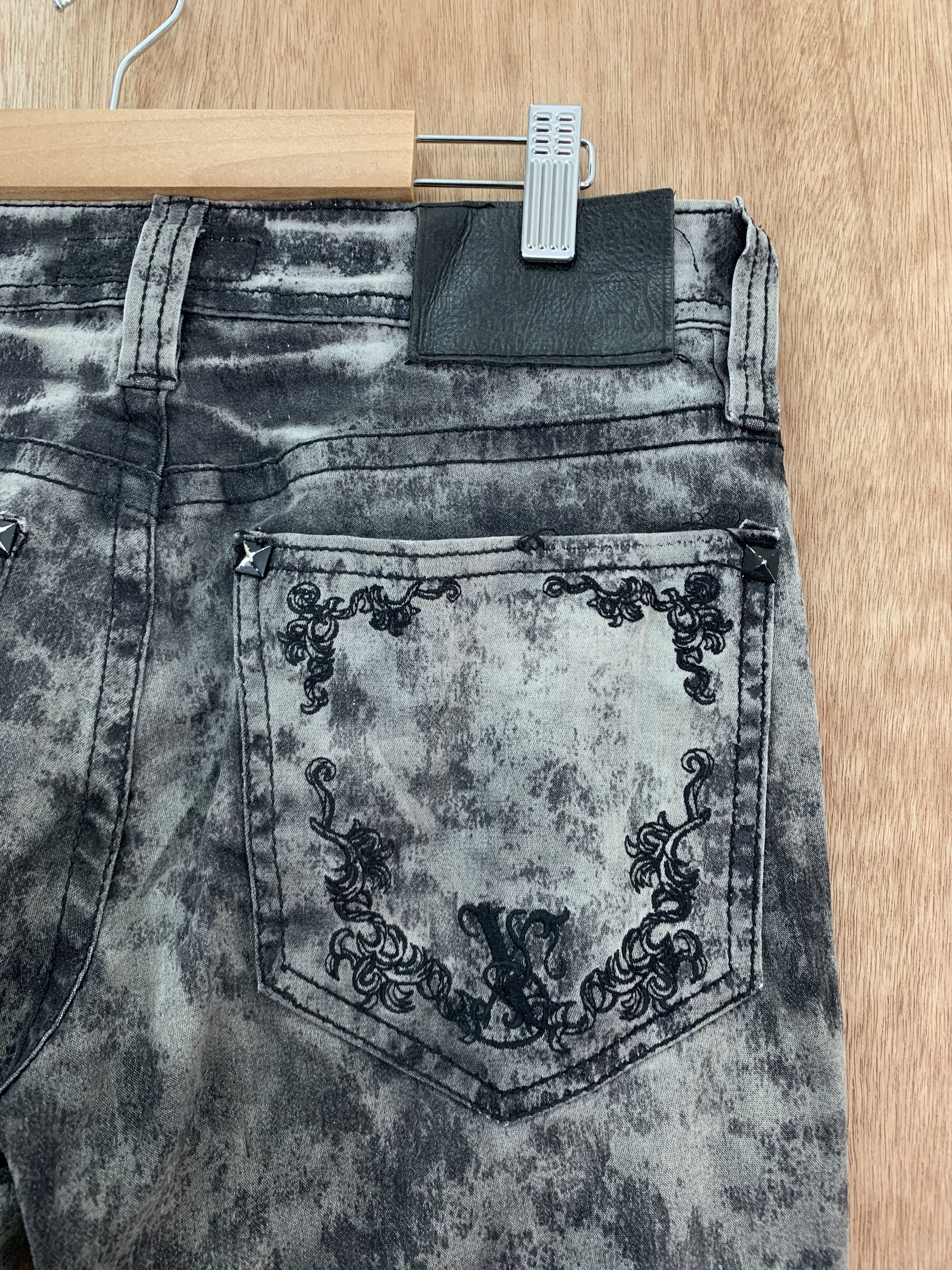 Japanese Brand Xfrm Slim Fit Pants Vintage Distressed Faded Colour Size US 28 / EU 44 - 15 Thumbnail