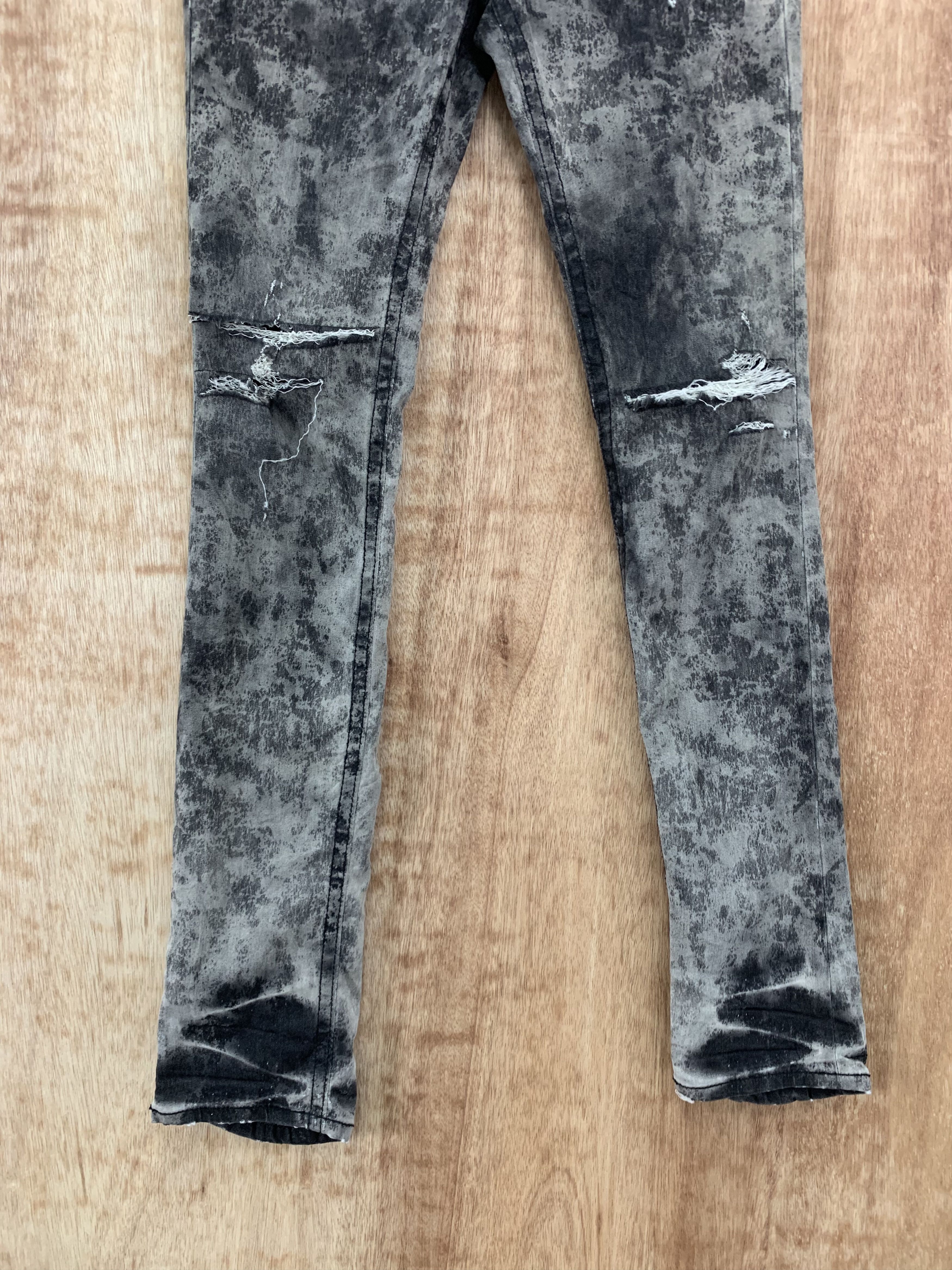 Japanese Brand Xfrm Slim Fit Pants Vintage Distressed Faded Colour Size US 28 / EU 44 - 5 Thumbnail
