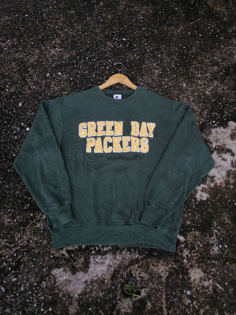 Vintage 90s Champion store Reverse Weave Packers Crewneck Sweatshirt