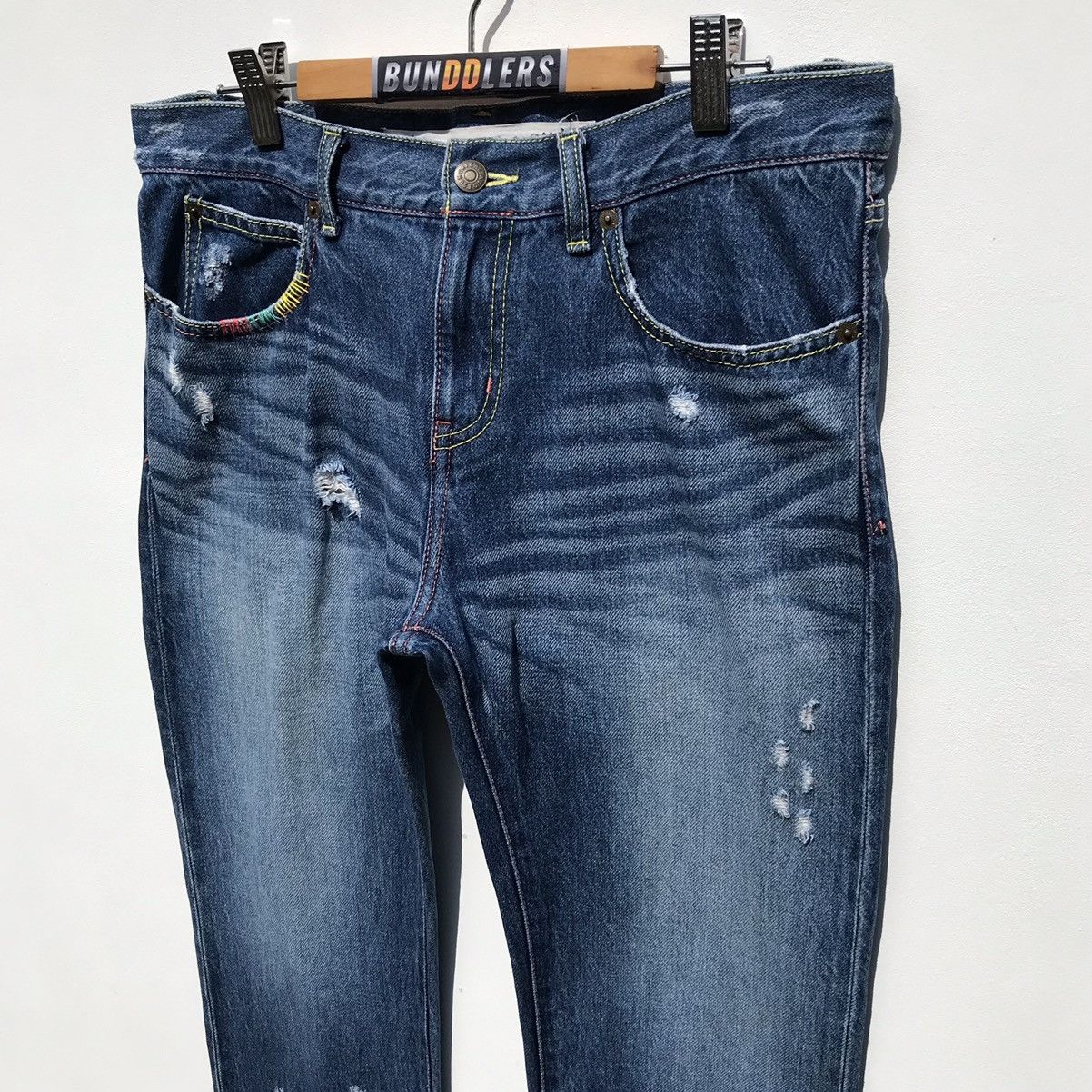 Issey miyake Tsumori Chisato Denim Jeans Distressed