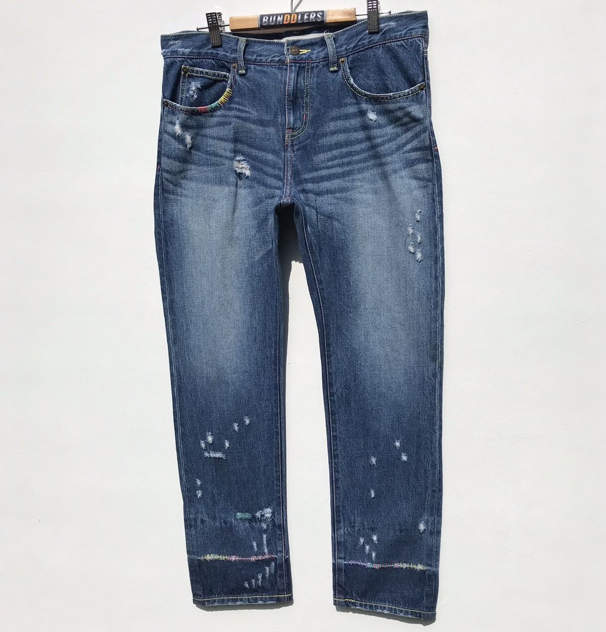 Issey miyake Tsumori Chisato Denim Jeans Distressed