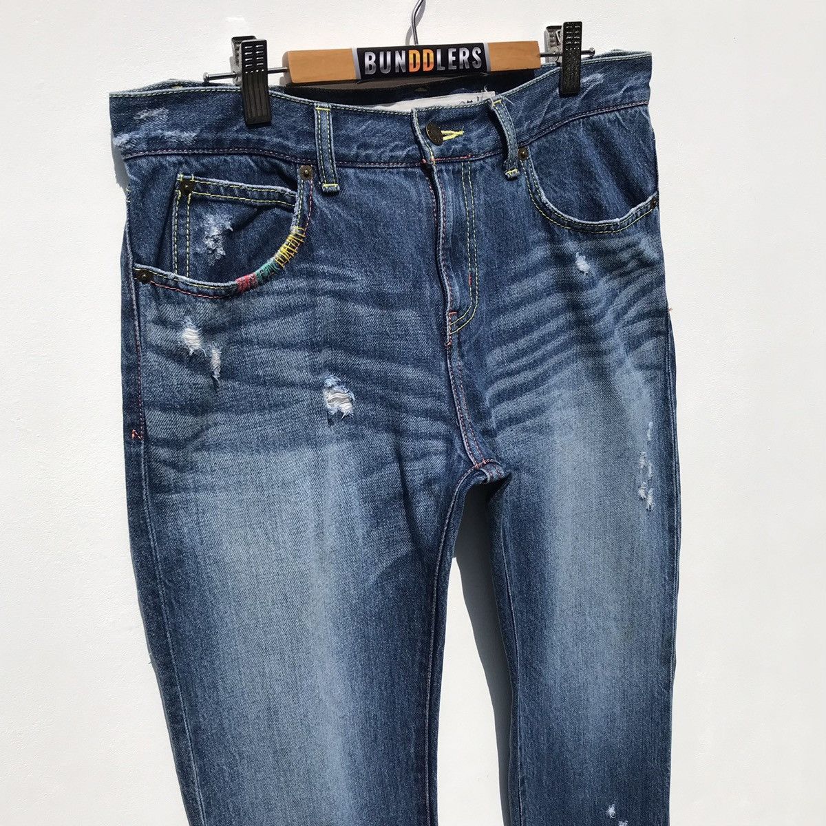 Issey miyake Tsumori Chisato Denim Jeans Distressed
