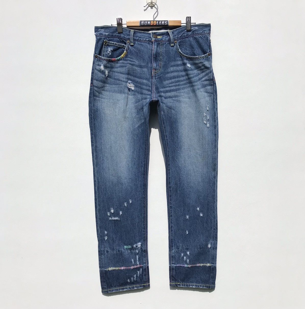Issey miyake Tsumori Chisato Denim Jeans Distressed