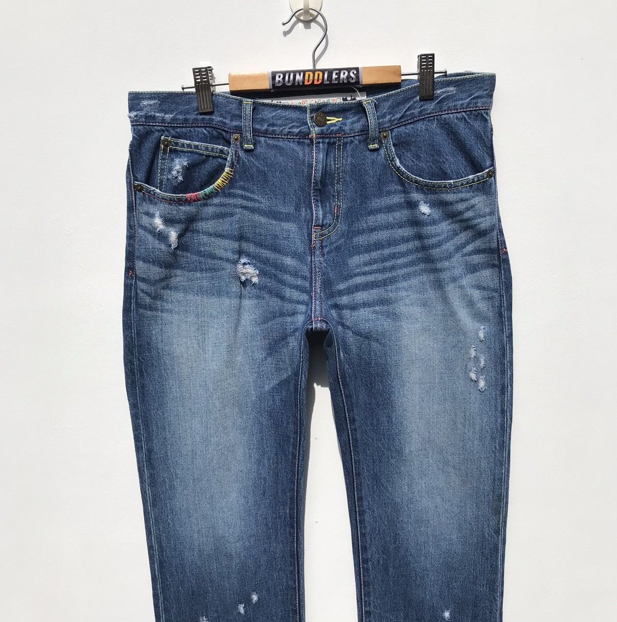 Issey miyake Tsumori Chisato Denim Jeans Distressed