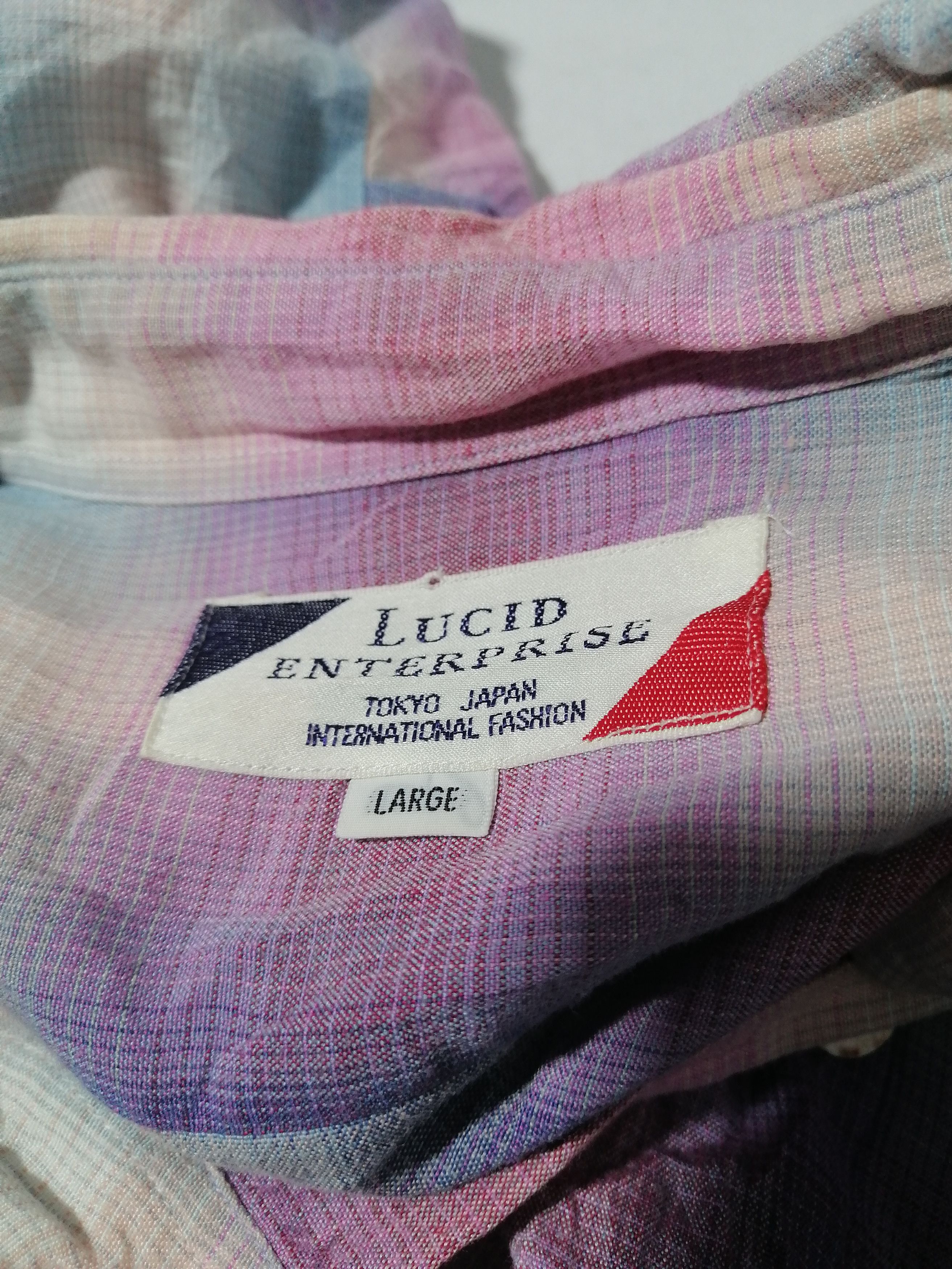 Japanese Brand Lucid Japanese Brand Button Downs Longsleeve Shirt Size US M / EU 48-50 / 2 - 3 Thumbnail