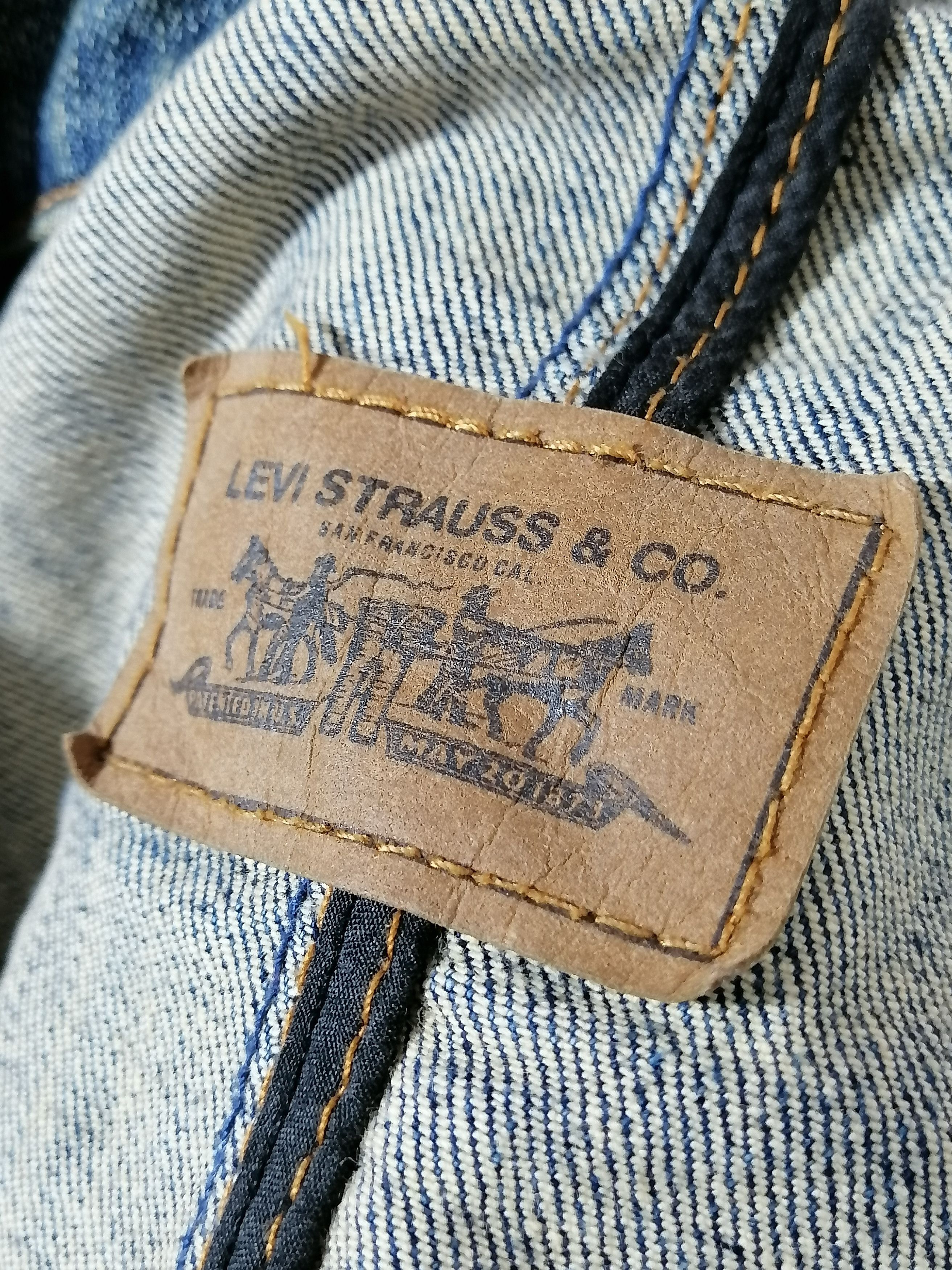 Levi's × Levi's Vintage Clothing Levi's Nice Design Denim Jacket Size M / US 6-8 / IT 42-44 - 6 Thumbnail