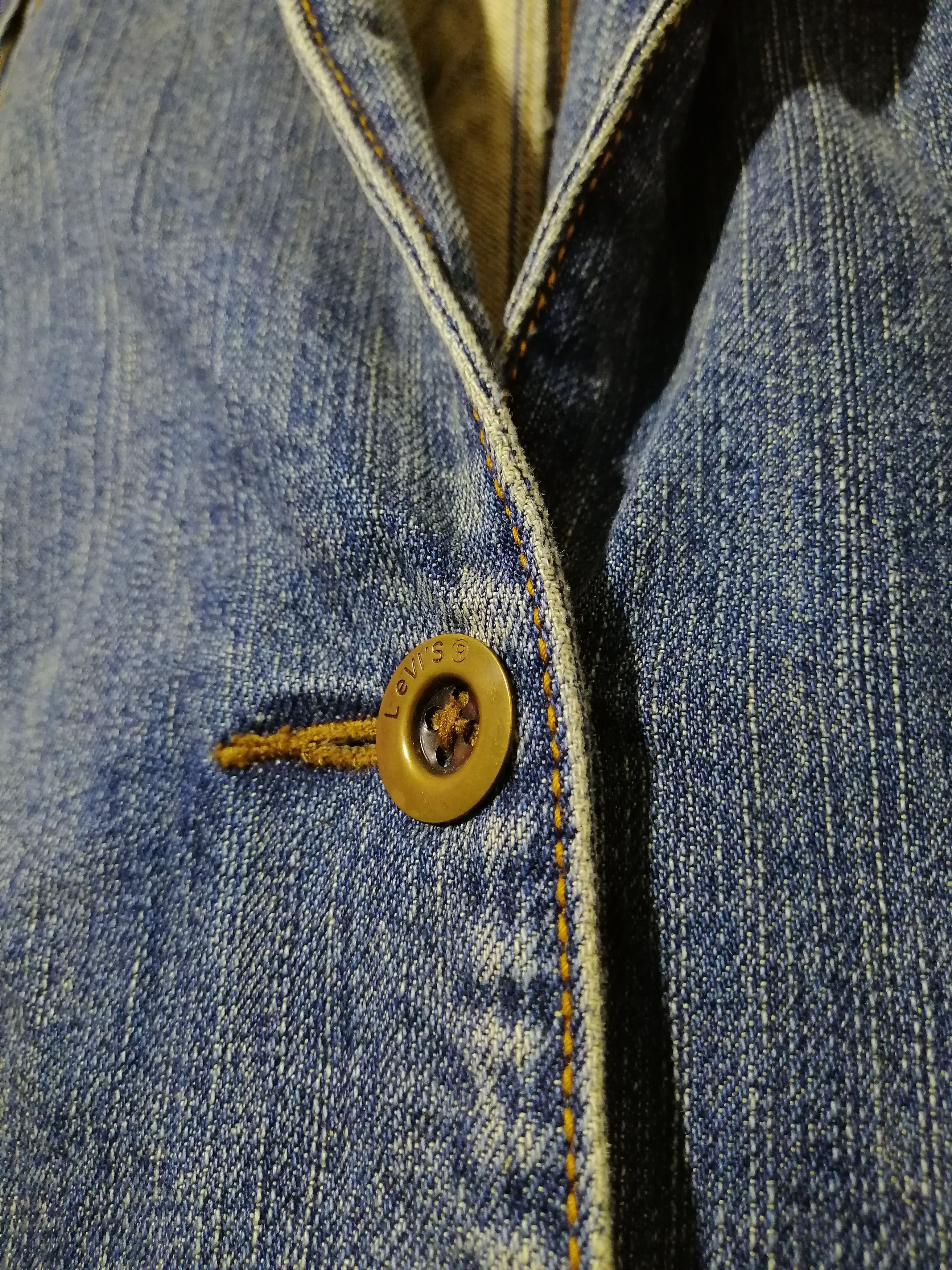 Levi's × Levi's Vintage Clothing Levi's Nice Design Denim Jacket Size M / US 6-8 / IT 42-44 - 3 Thumbnail