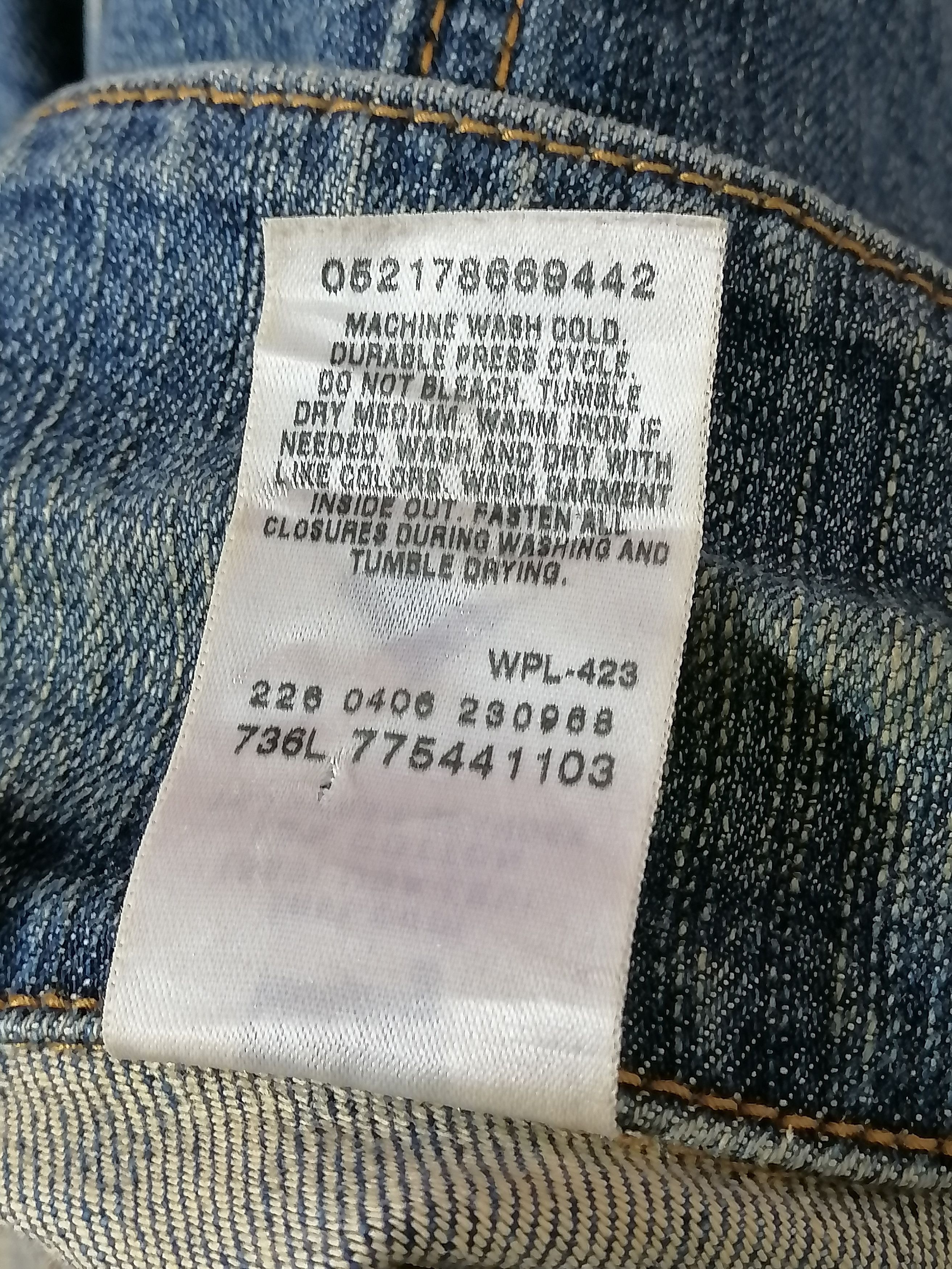 Levi's × Levi's Vintage Clothing Levi's Nice Design Denim Jacket Size M / US 6-8 / IT 42-44 - 8 Thumbnail