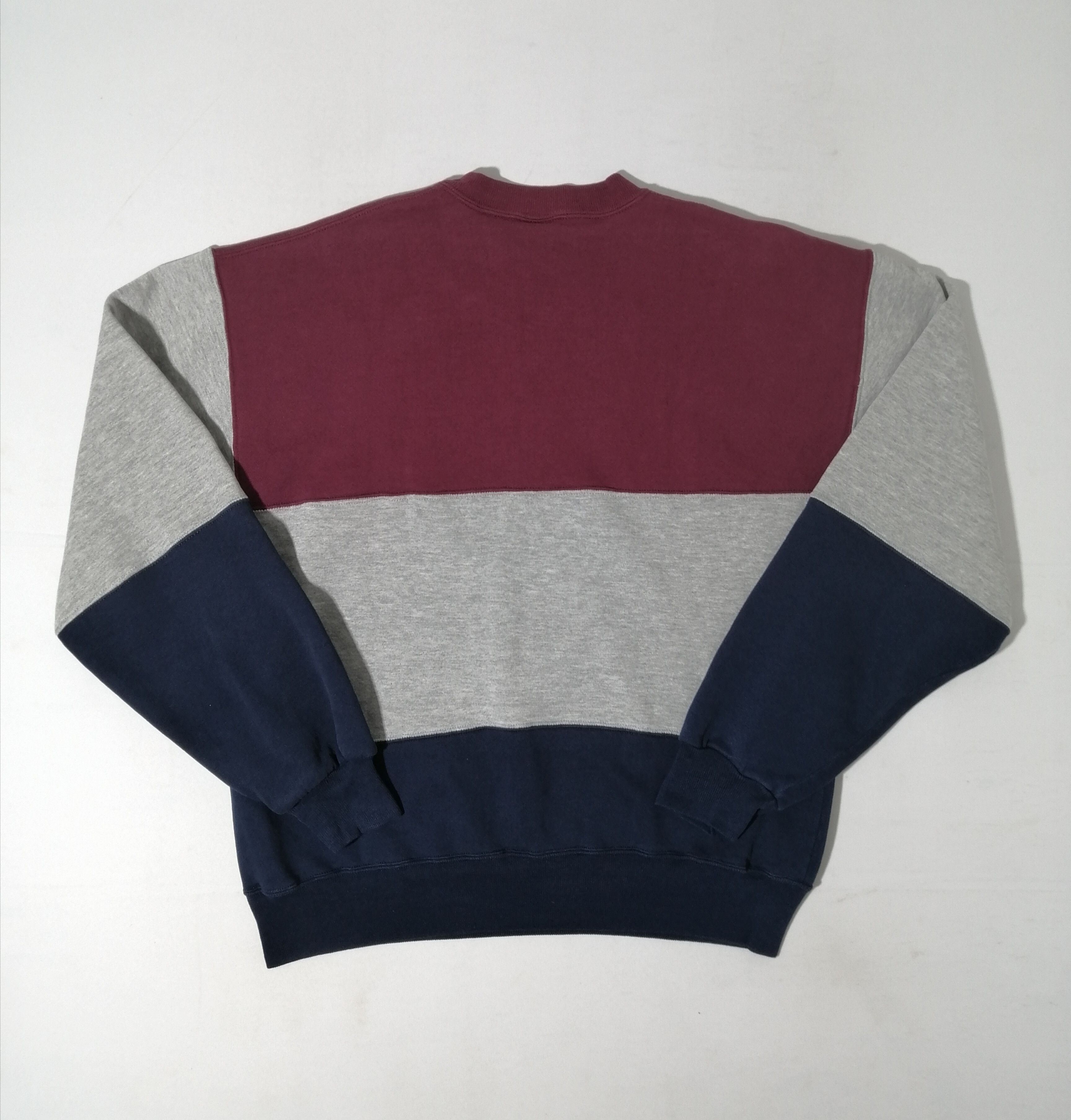 Russell Athletic Vintage 90s Russell Athletic Colour Block Sweatshirt Size US M / EU 48-50 / 2 - 2 Thumbnail