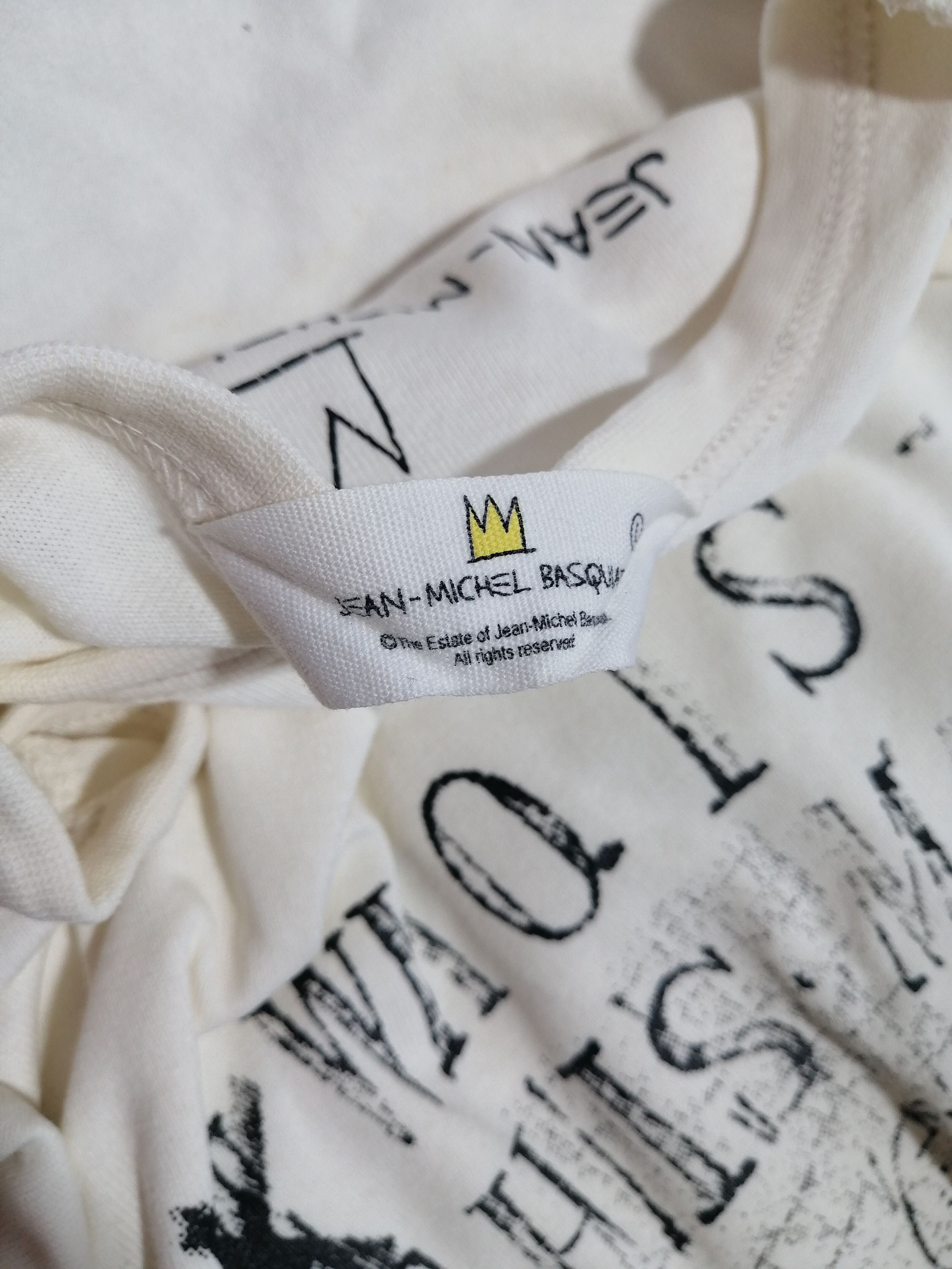 Jean-Michel Basquiat × Uniqlo Jean Michel Basquiat Who Is This Man Longsleeve T-shirt Size US L / EU 52-54 / 3 - 7 Thumbnail