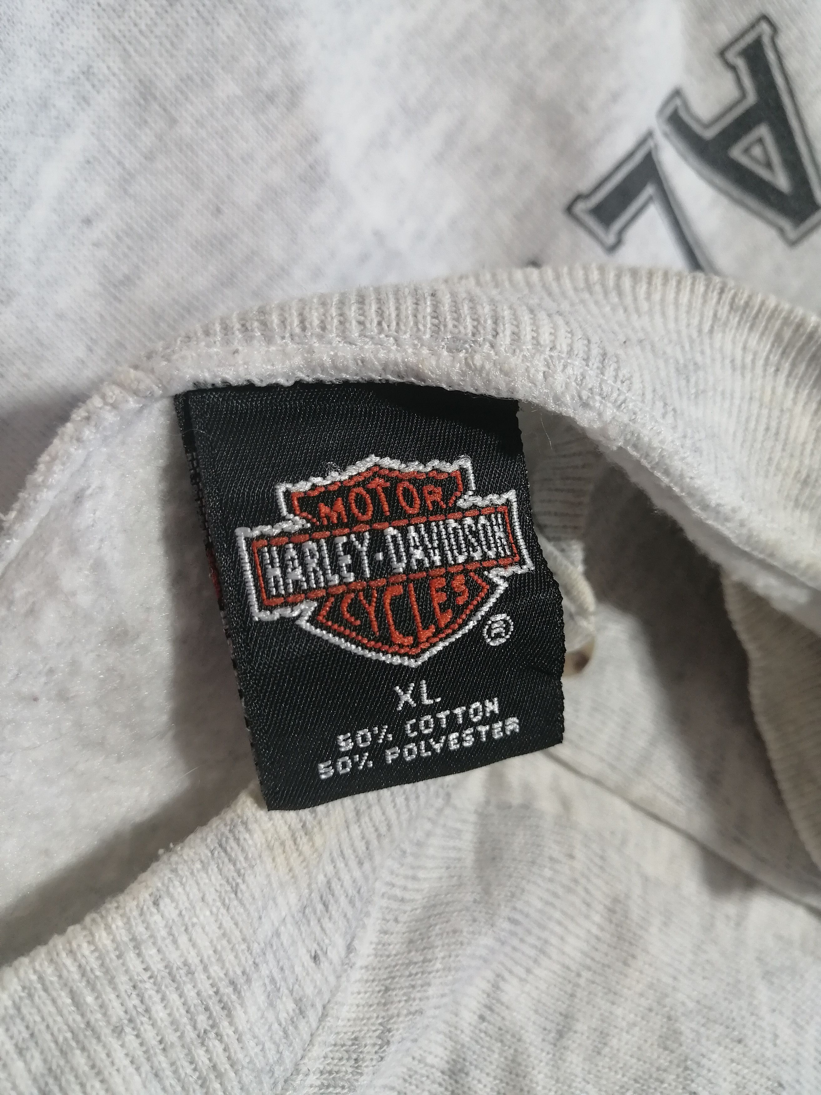 Harley Davidson × Vintage Vintage 90s Harley Davidson Ted's Alton Longsleeve Shirt Size US XL / EU 56 / 4 - 8 Thumbnail