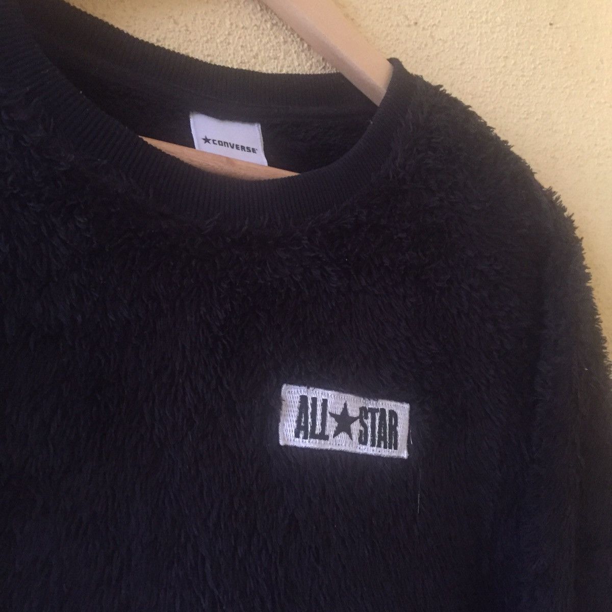 Converse Vintage Converse All Star Fleece Crewneck Sweatshirt Size US L / EU 52-54 / 3 - 3 Thumbnail