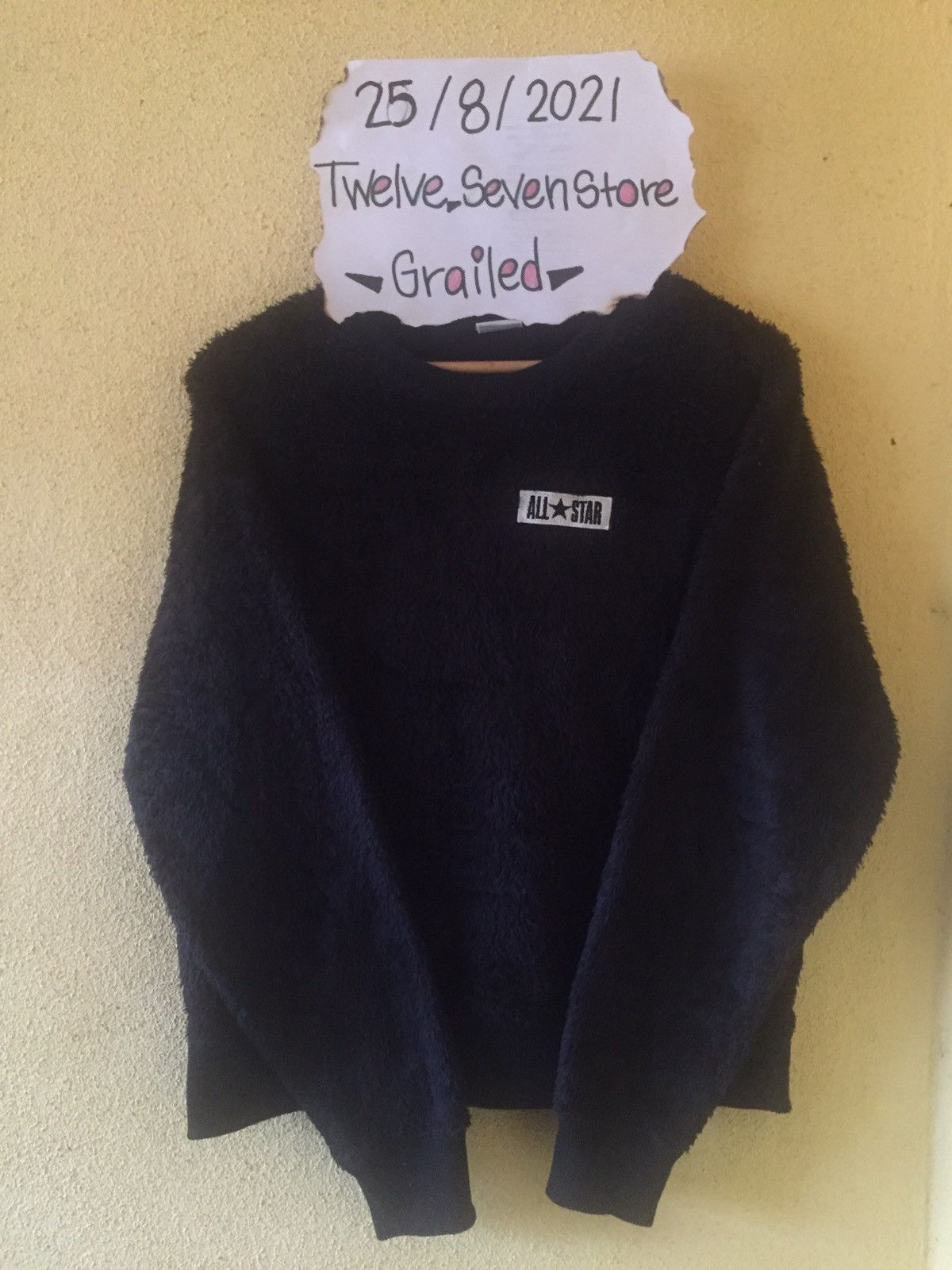 Converse Vintage Converse All Star Fleece Crewneck Sweatshirt Size US L / EU 52-54 / 3 - 1 Thumbnail