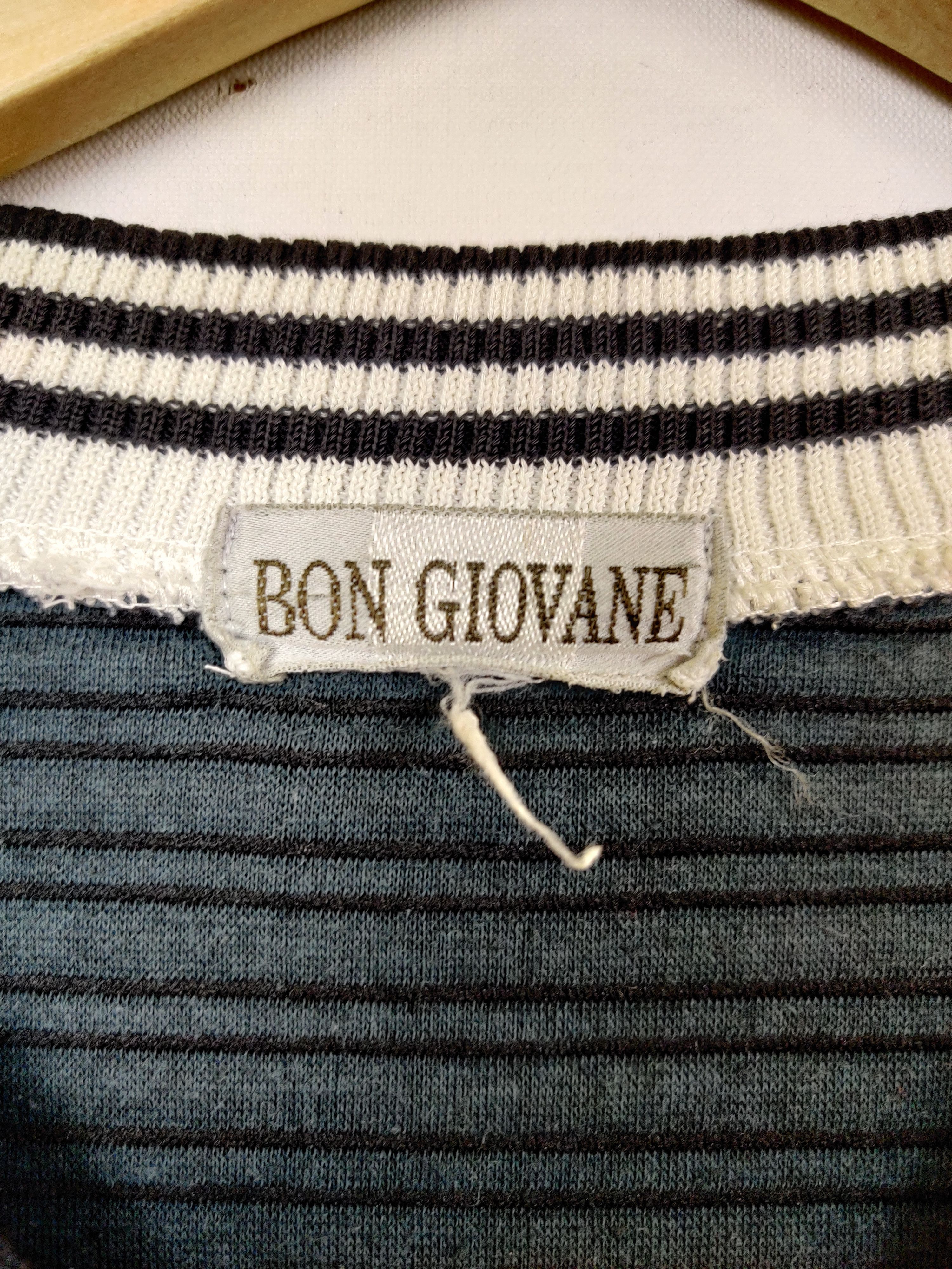 Japanese Brand Vintage Bon Giovane Embroidery Logo Crewneck Sweatshirt Size US L / EU 52-54 / 3 - 5 Thumbnail