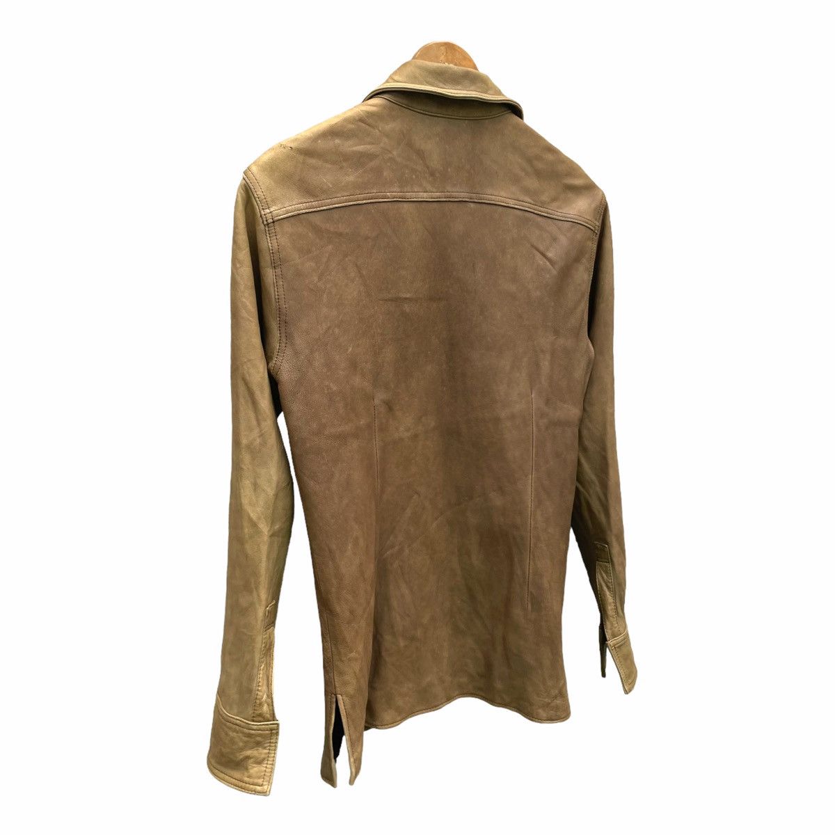 Genuine Leather × Isamu Katayama Backlash 💥 ISAMU KATAYAMA COWHIDE LEATHER JACKET Size US S / EU 44-46 / 1 - 6 Thumbnail