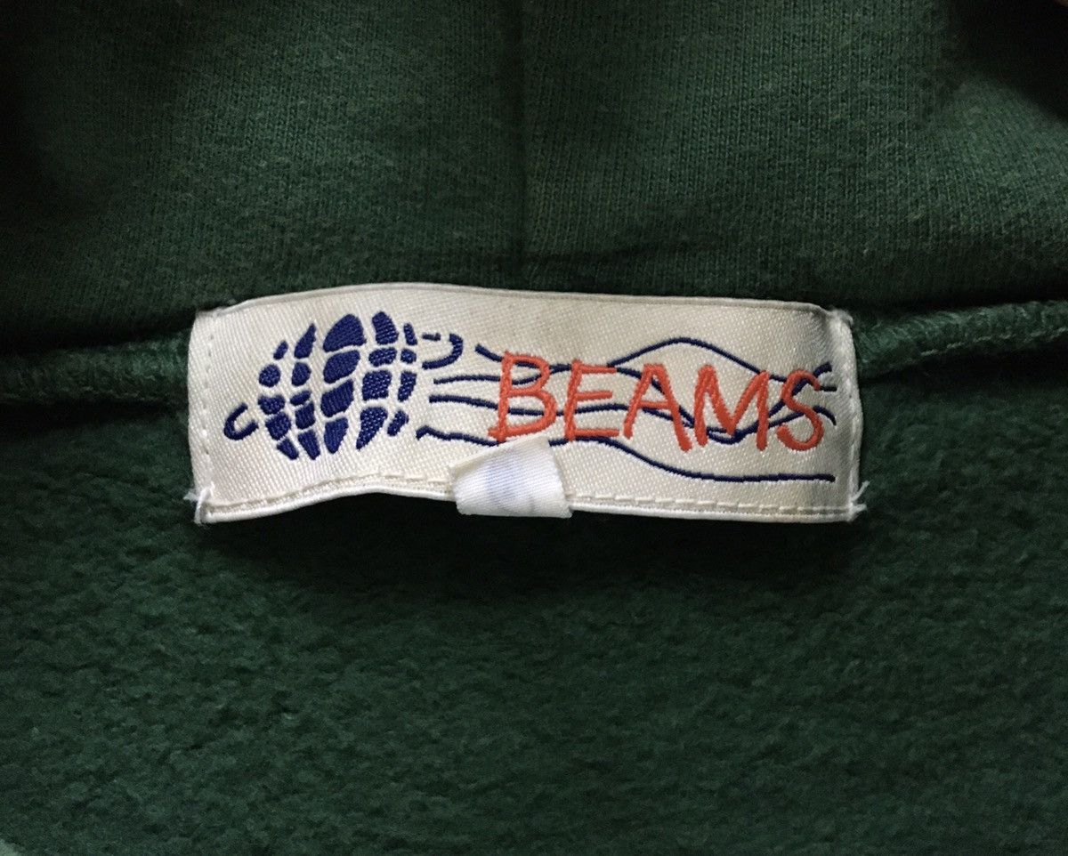Beams Plus × Japanese Brand BEAMS Japanese Brands Green Hoodie Size US M / EU 48-50 / 2 - 9 Thumbnail