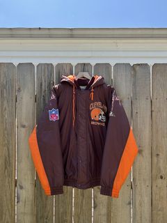 Vintage 1990's PROLINE STARTER Cleveland Browns Bomber Jacket