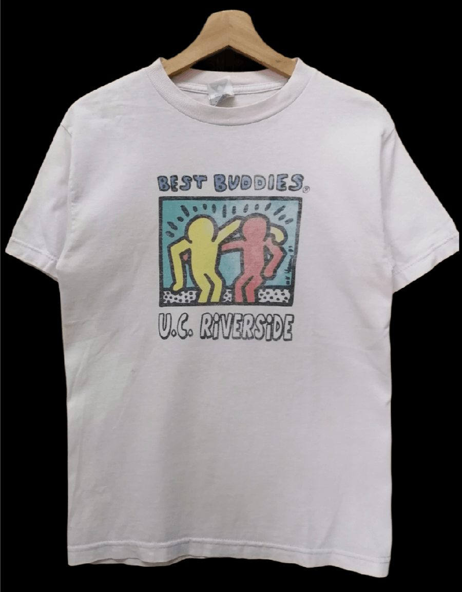 Keith Haring Vintage KEITH HARING Tshirt Size US S / EU 44-46 / 1 - 1 Thumbnail