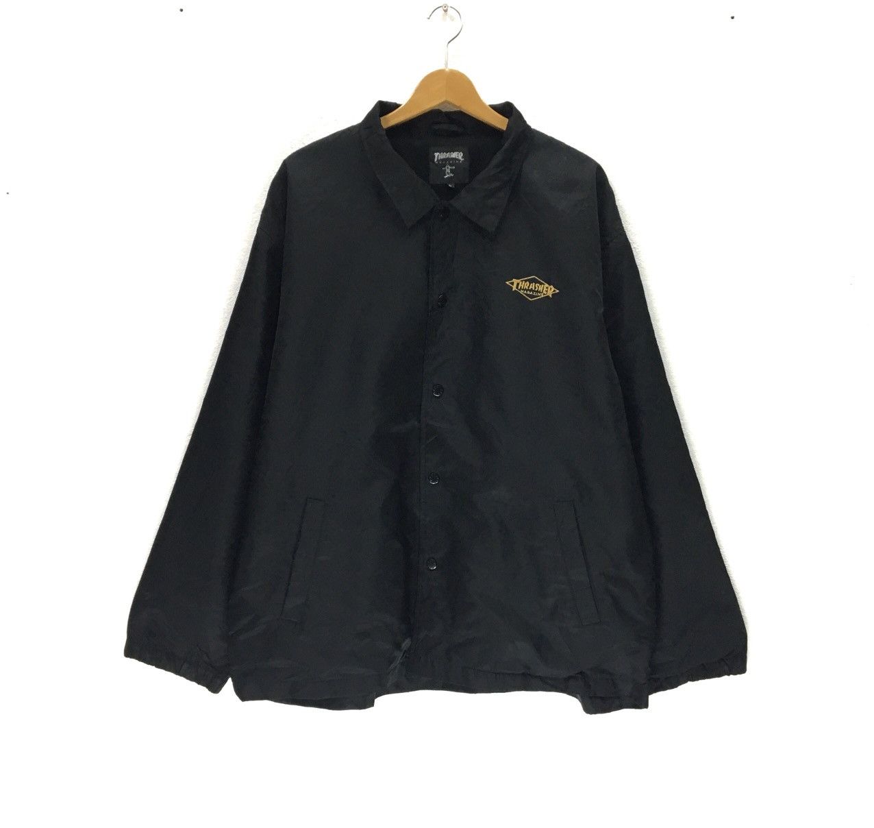 Thrasher Vintage THRASHER Flame Windbreaker Jacket Size US L / EU 52-54 / 3 - 2 Thumbnail