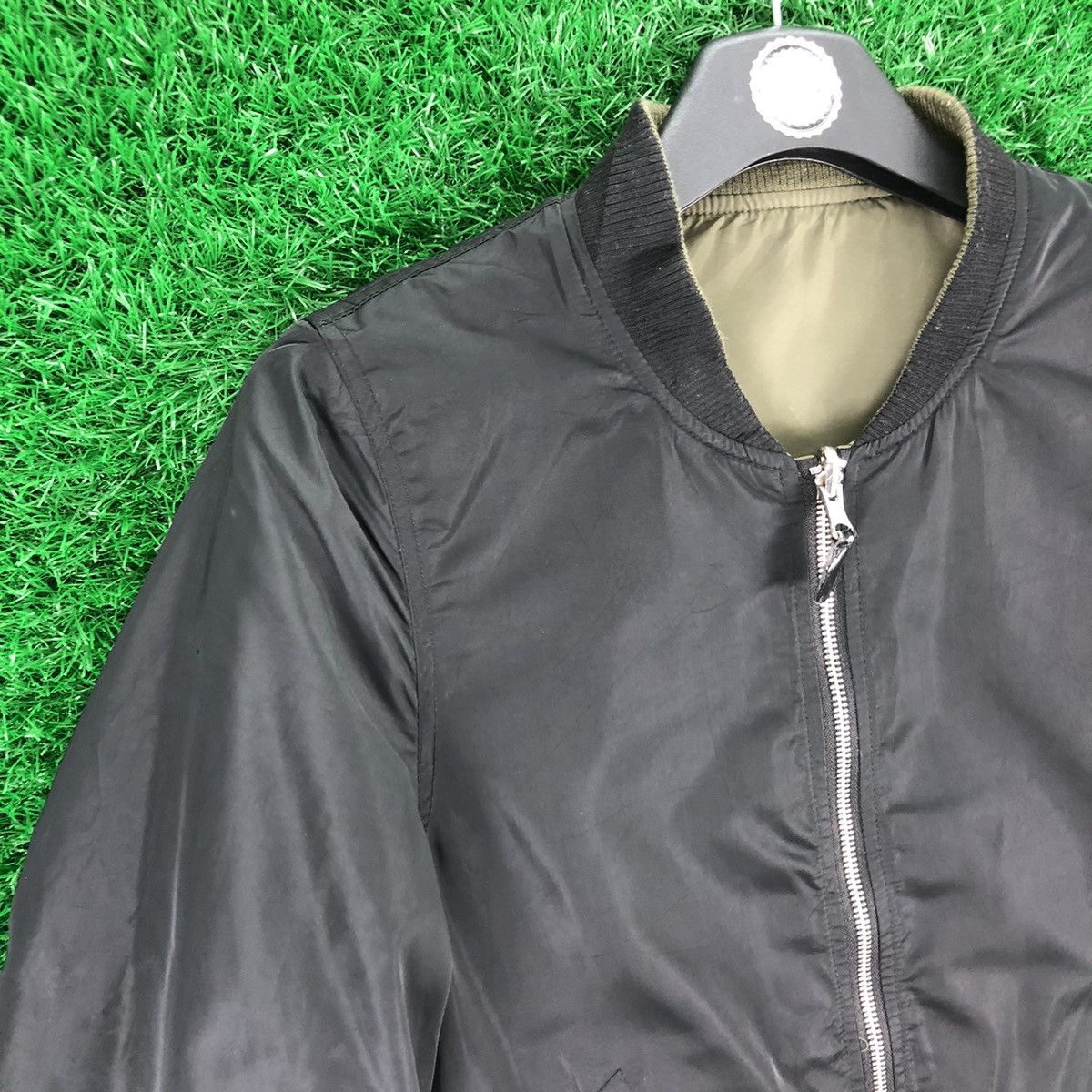 Japanese Brand Bomber Jacket Reversible by Privite Pause Size US XS / EU 42 / 0 - 2 Thumbnail