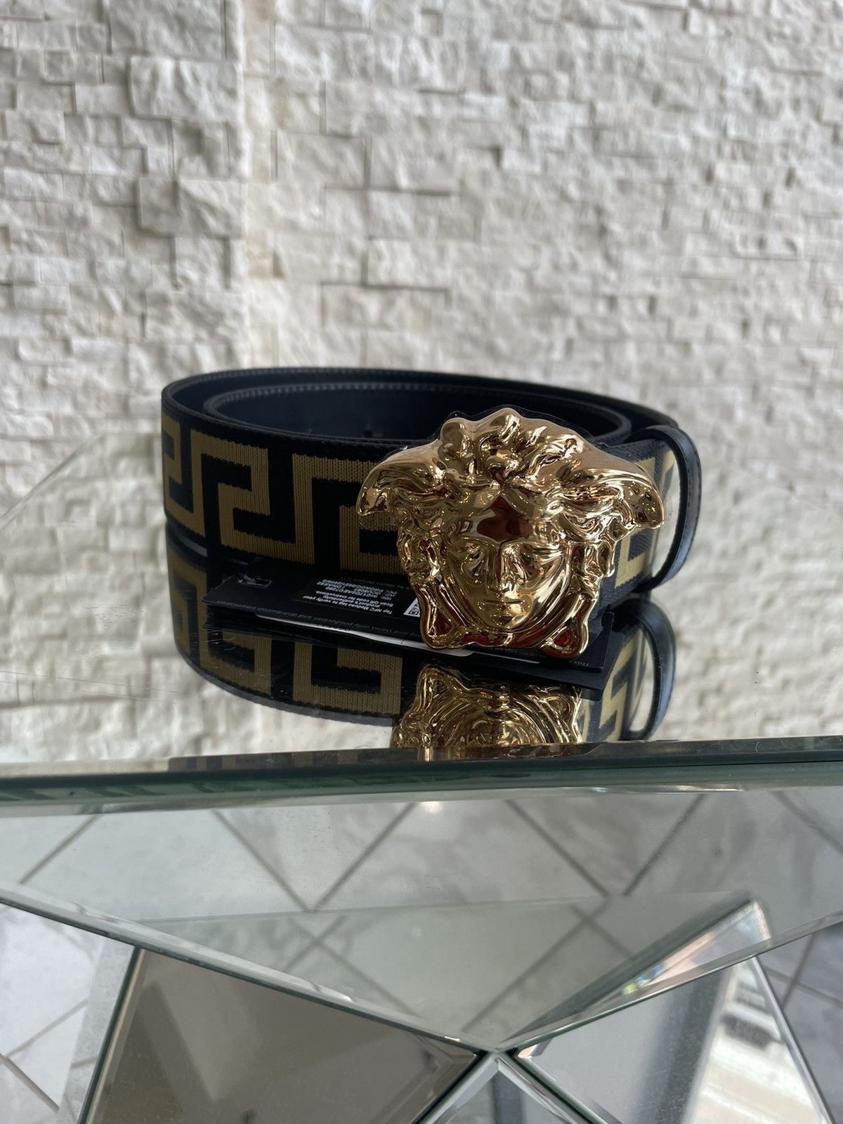 Versace Fabric Belt Size 90