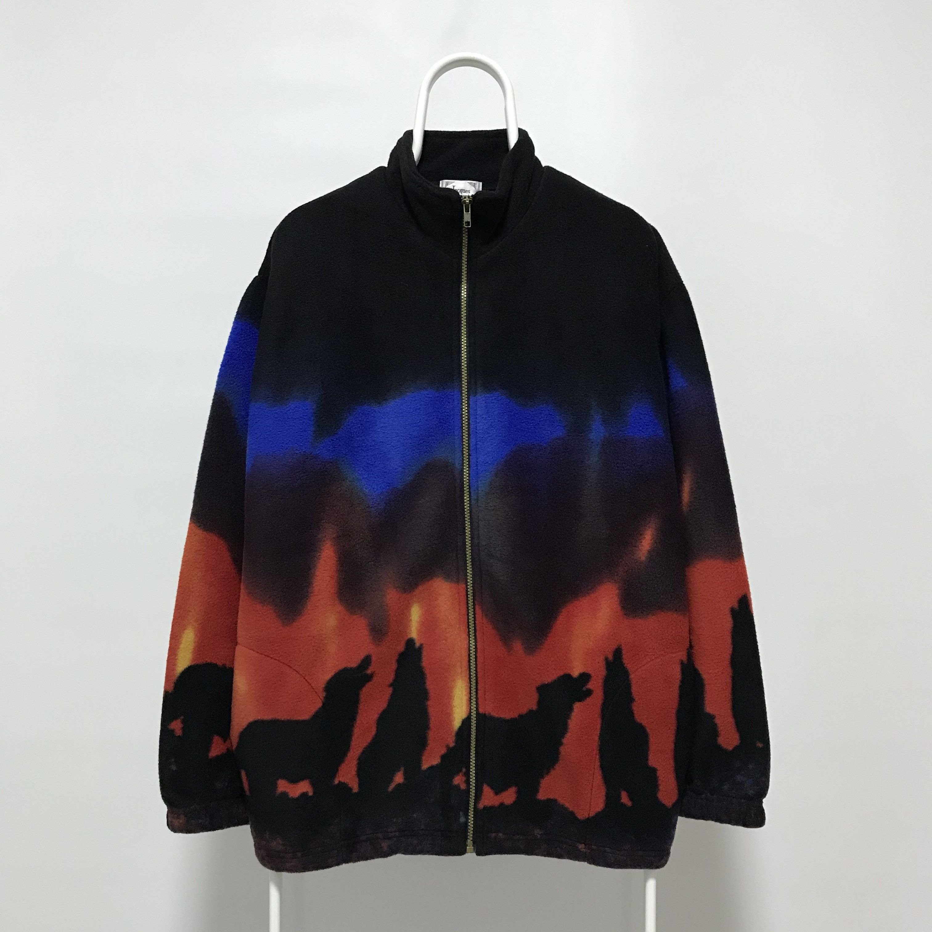 Supreme Wolf Fleece Jacket | Grailed