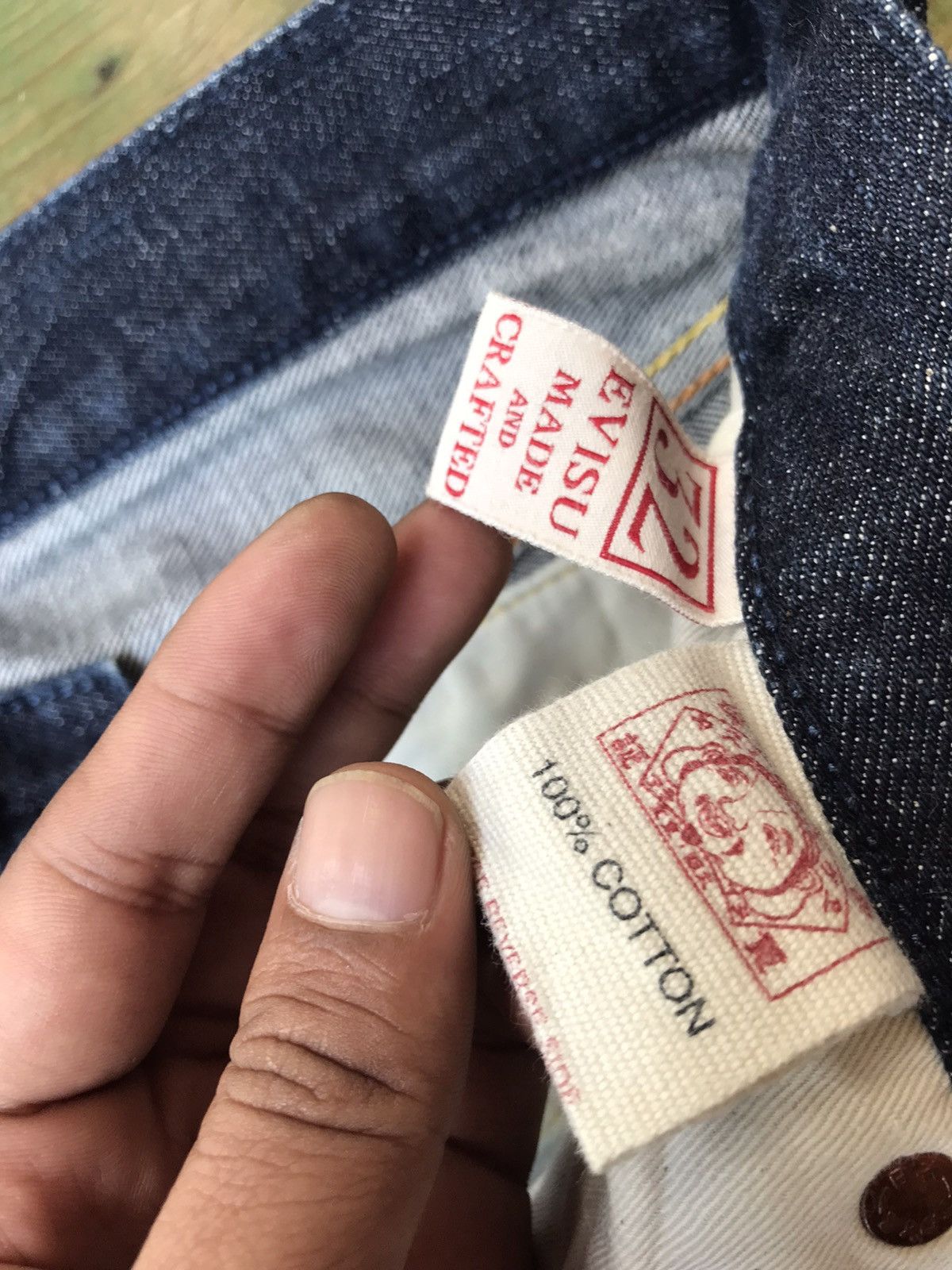 Evisu Evisu daicock limited design selvedge Size US 32 / EU 48 - 6 Thumbnail
