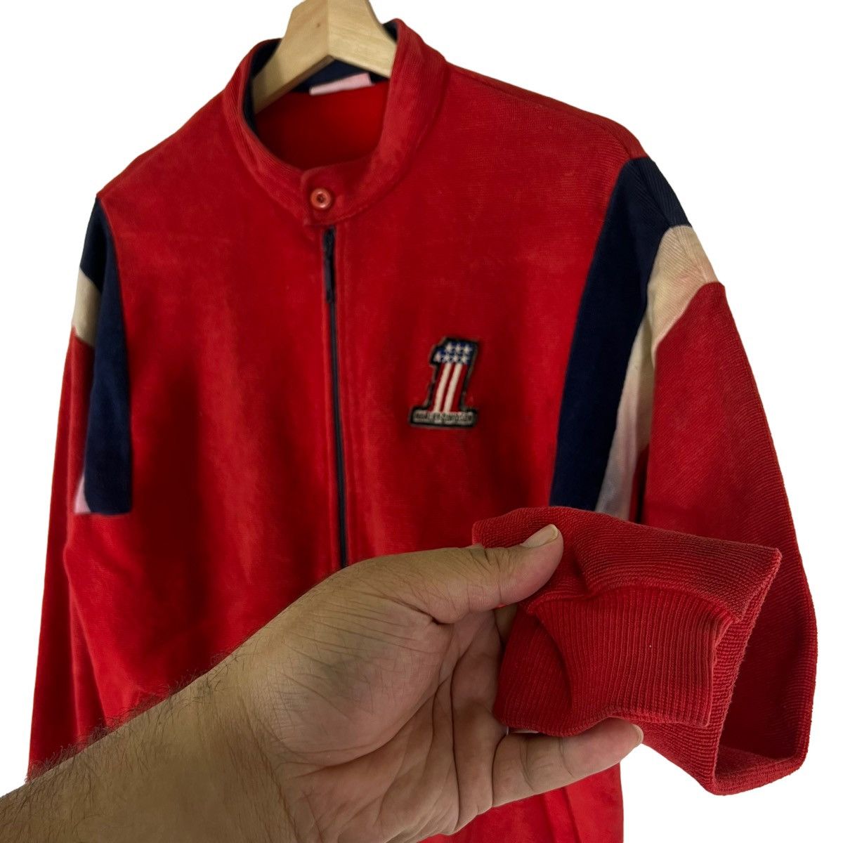 Japanese Brand × Sports Specialties VINTAGE HONDA HARLEY DAVIDSON ZIPPER SURVIVAL JACKET Size US M / EU 48-50 / 2 - 6 Thumbnail