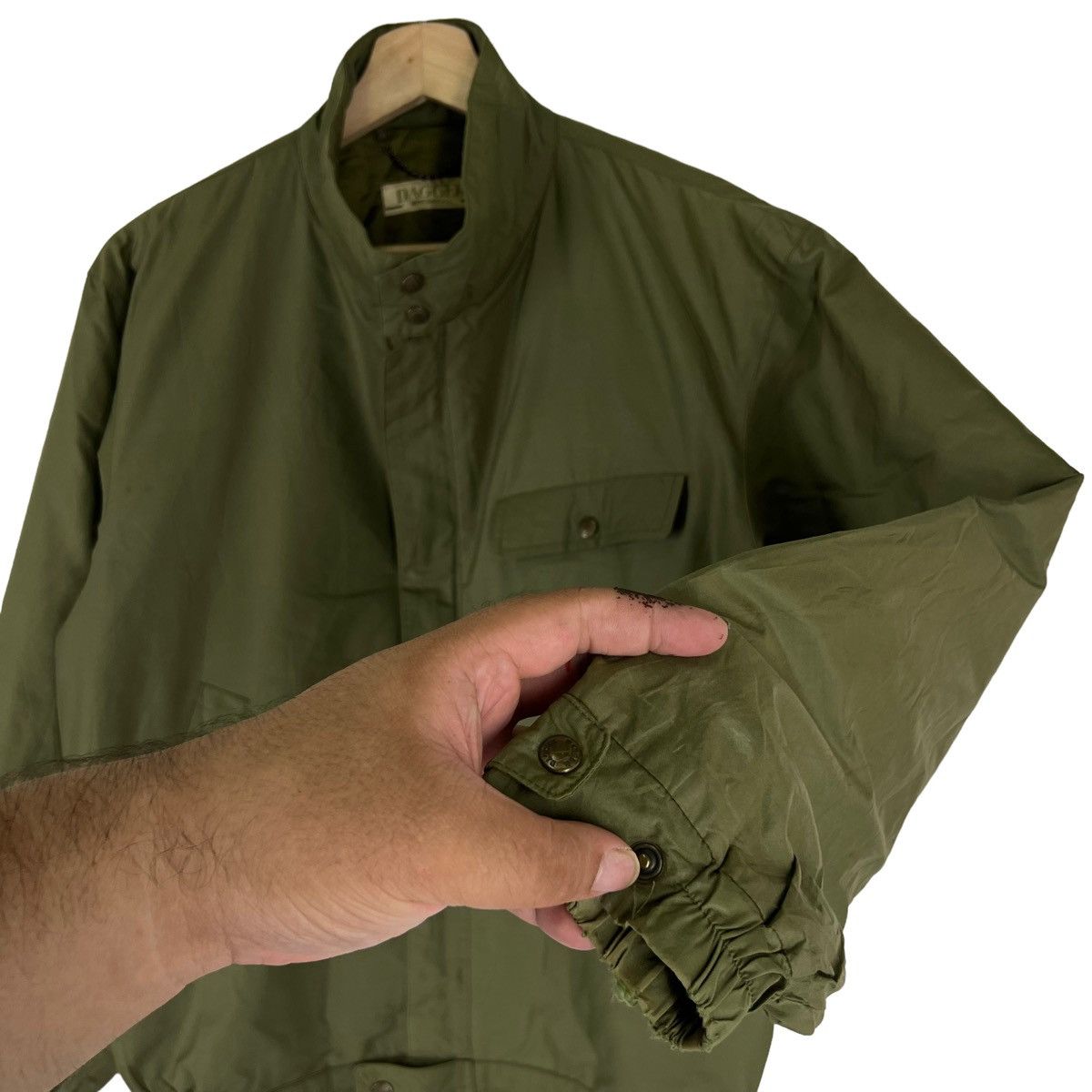 Japanese Brand VINTAGE BOMBER JACKET MA-1 ISSEY MIYAKE STYLE DESIGN DAGGER Size US M / EU 48-50 / 2 - 7 Thumbnail