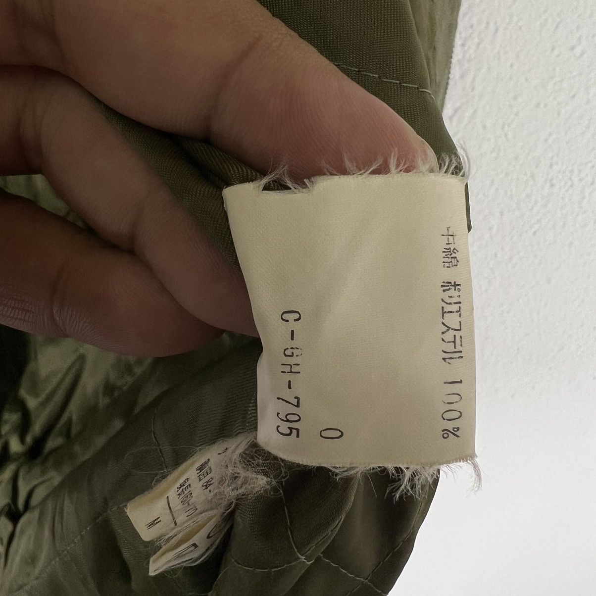 Japanese Brand VINTAGE BOMBER JACKET MA-1 ISSEY MIYAKE STYLE DESIGN DAGGER Size US M / EU 48-50 / 2 - 12 Thumbnail