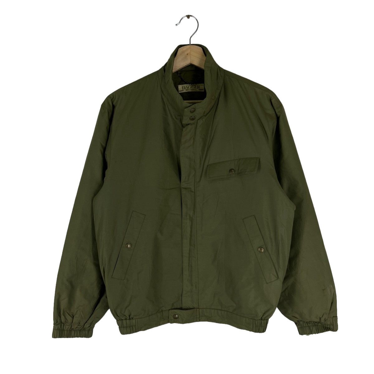Japanese Brand VINTAGE BOMBER JACKET MA-1 ISSEY MIYAKE STYLE DESIGN DAGGER Size US M / EU 48-50 / 2 - 1 Thumbnail