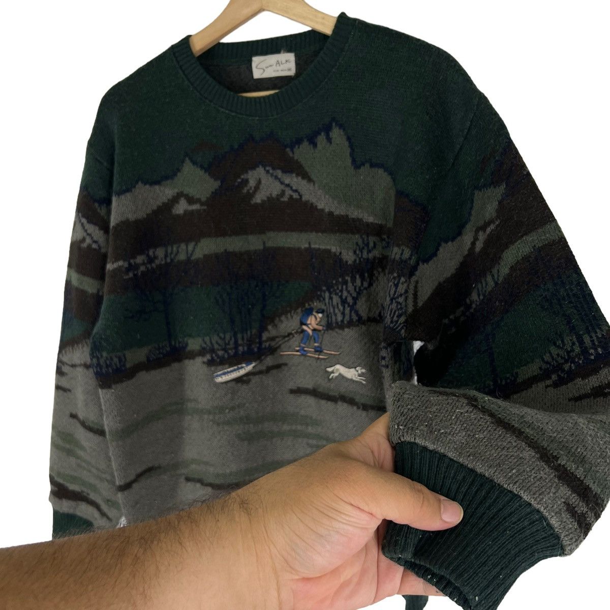 Japanese Brand VINTAGE SWEATSHIRT SUN ALK BIG LOGO INSPIRED ISSEY MIYAKE Size US M / EU 48-50 / 2 - 8 Thumbnail