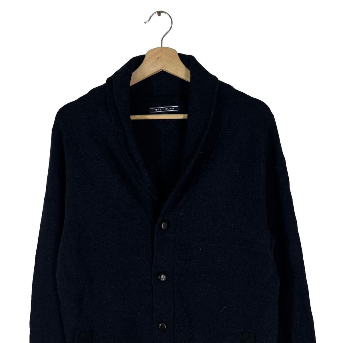 Japanese Brand VINTAGE LIGHT CARDIGAN TOMMY HILFIGER JAPAN Size US XL / EU 56 / 4 - 3 Thumbnail