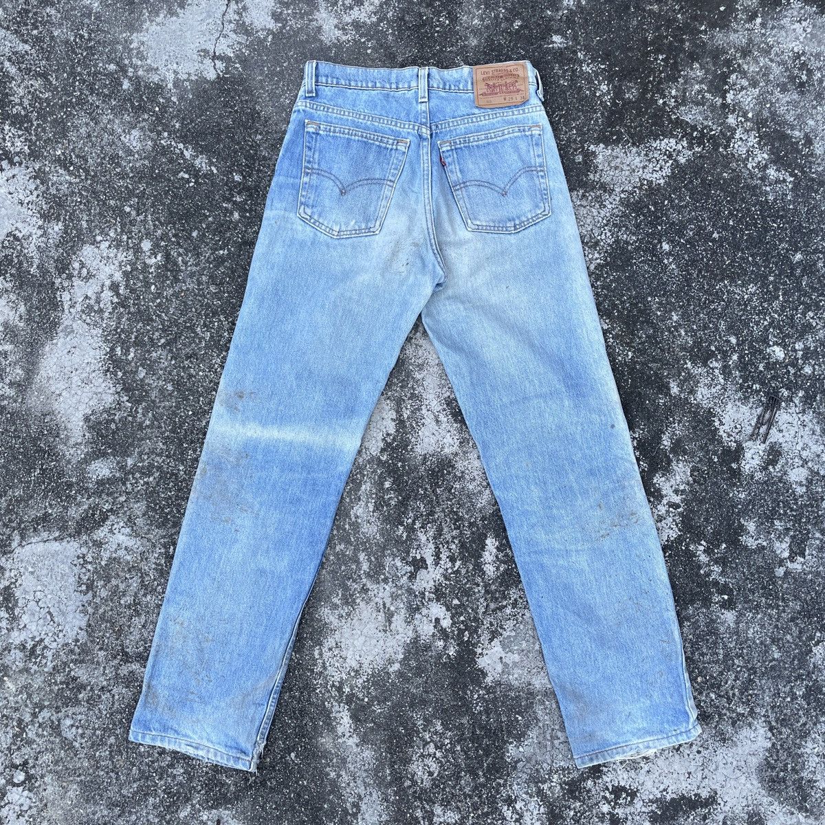 Levi's Vintage 90s Levis 510 Distressed Denim Jeans Size US 28 / EU 44 - 7 Thumbnail