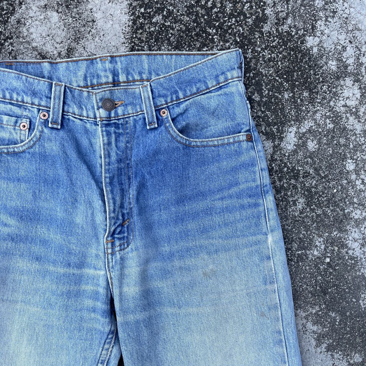 Levi's Vintage 90s Levis 510 Distressed Denim Jeans Size US 28 / EU 44 - 2 Thumbnail