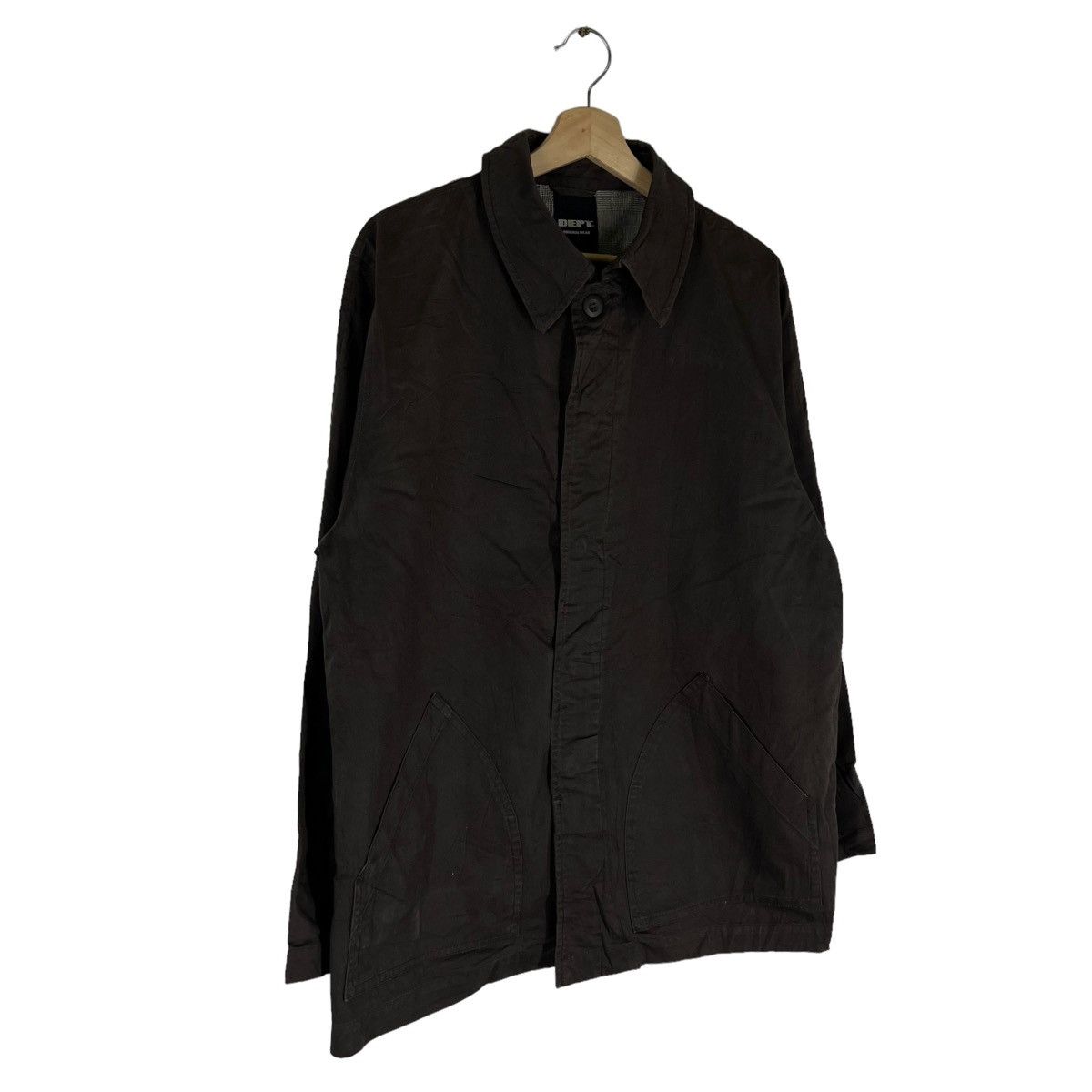 Japanese Brand RICH BROWN SURVIVAL HIKORY CHORE JACKET DEPT JAPAN MADE Size US M / EU 48-50 / 2 - 2 Thumbnail