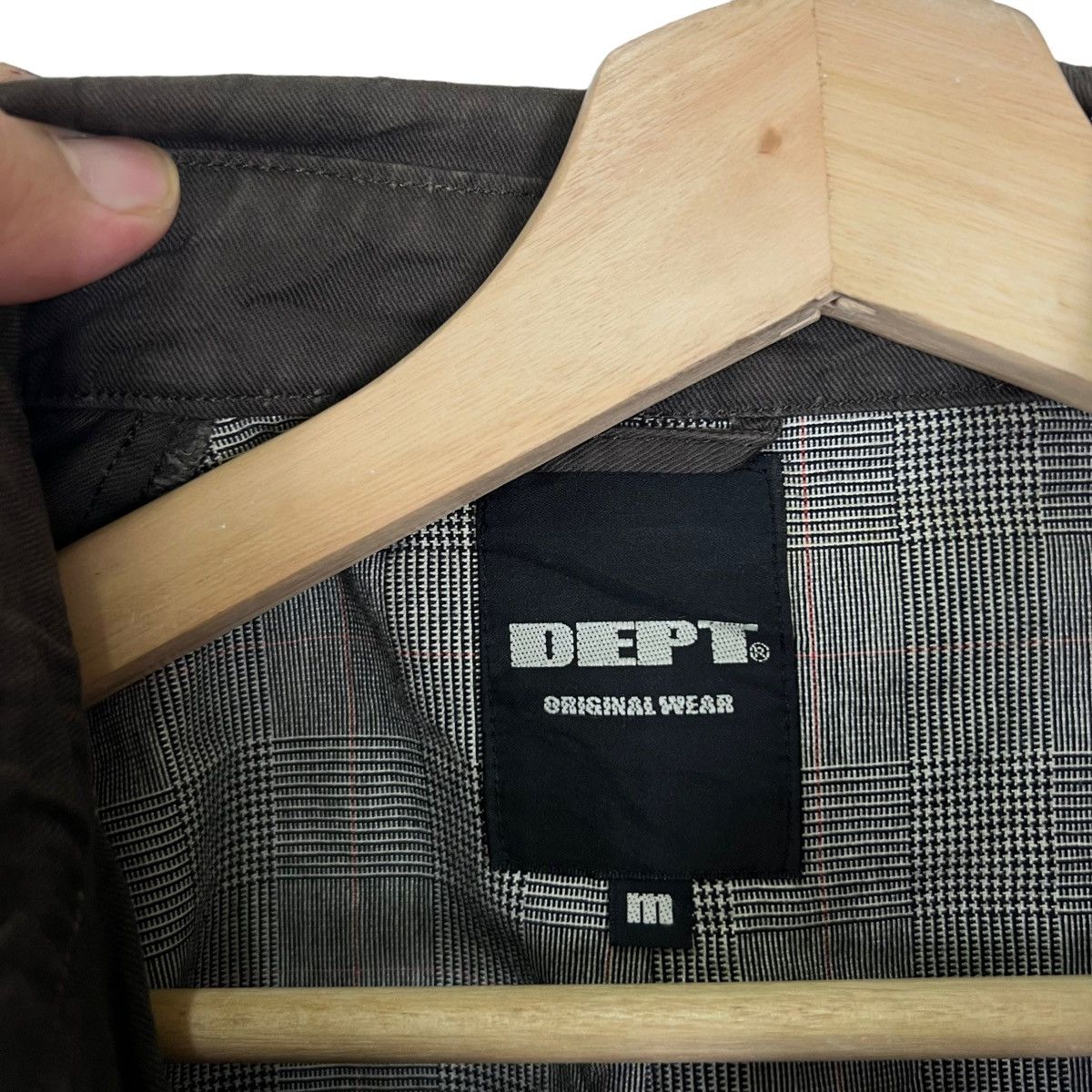Japanese Brand RICH BROWN SURVIVAL HIKORY CHORE JACKET DEPT JAPAN MADE Size US M / EU 48-50 / 2 - 12 Thumbnail