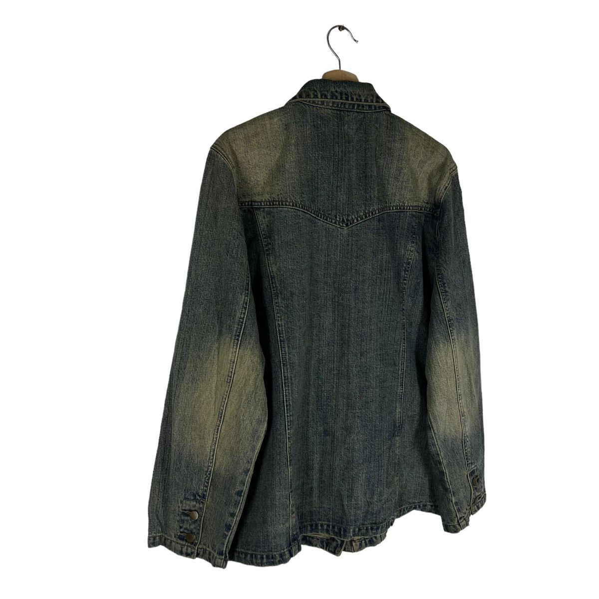 Japanese Brand DENIM BIKER PARACHUTE JACKET EXACT! JAPAN Size US M / EU 48-50 / 2 - 9 Thumbnail