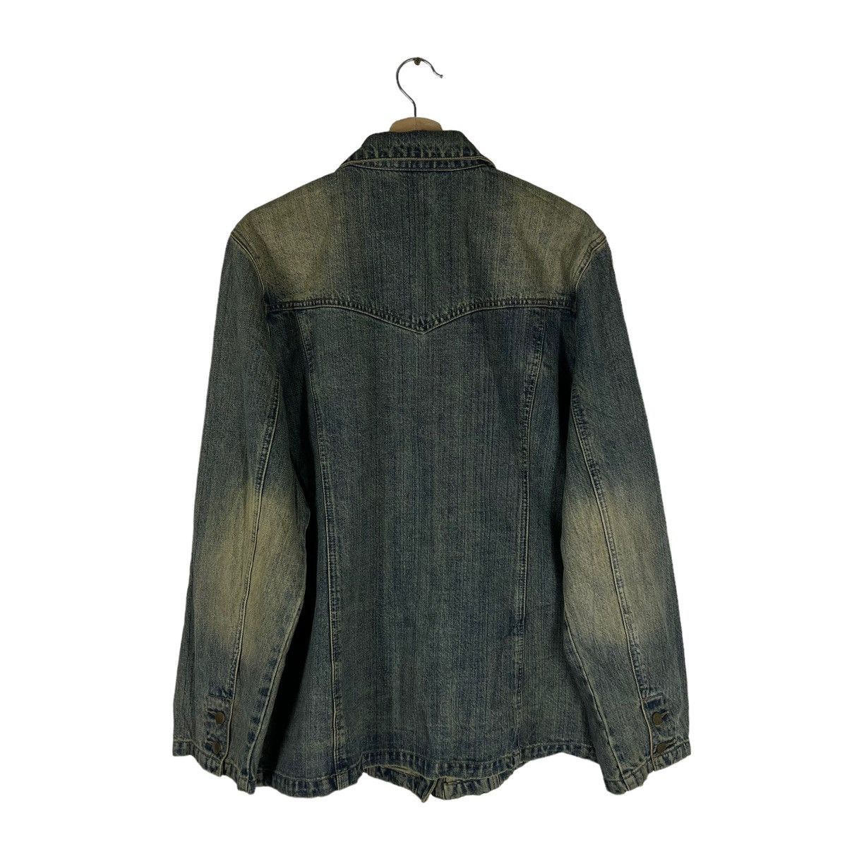 Japanese Brand DENIM BIKER PARACHUTE JACKET EXACT! JAPAN Size US M / EU 48-50 / 2 - 10 Thumbnail